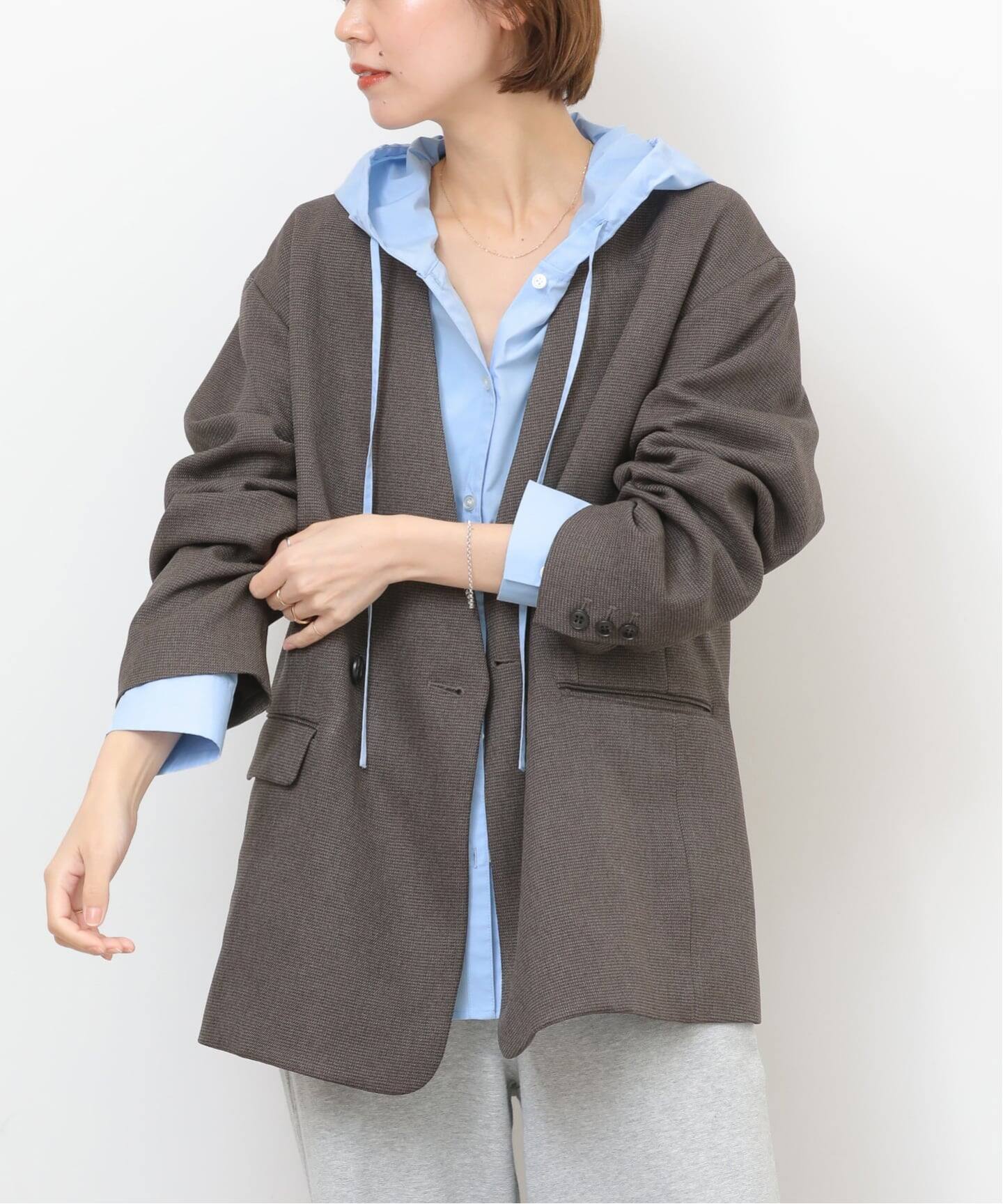 フーディーシャツブラウス（シャツ／ブラウス）｜JOURNAL STANDARD