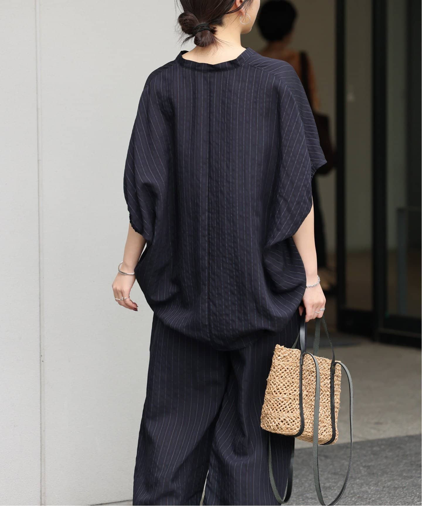 新品JOURNAL STANDARD relume ダブルストライプ ブラウス JOURNAL STANDARD relume｜《WEB限定追加》N/Rダブルストライプ