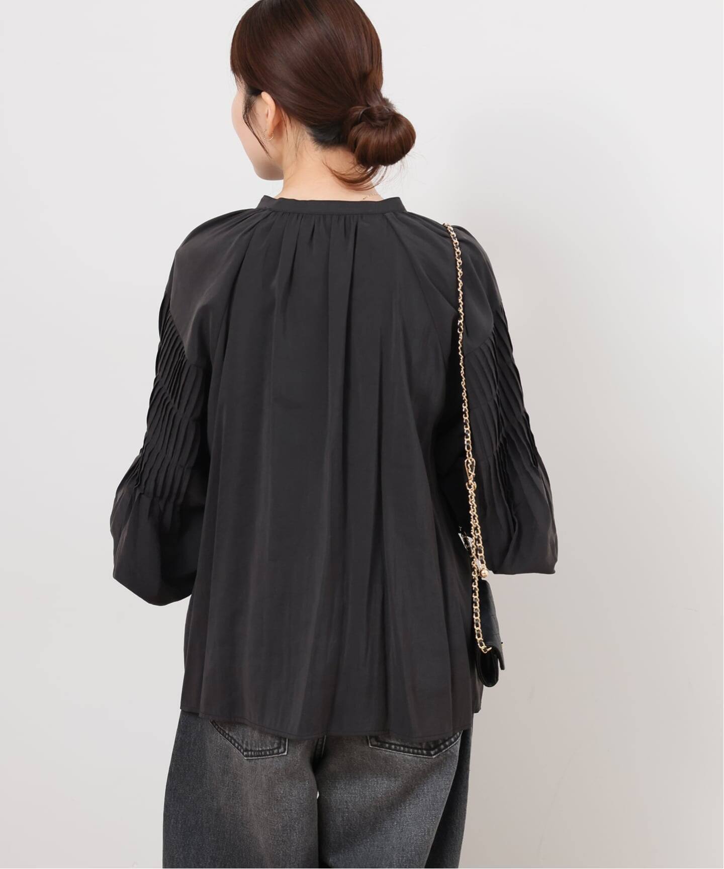 ジャーナルスタンダード レリューム（JOURNAL STANDARD relume）/ピンタックボリュームスリーブブラウス ピンタックボリュームスリーブブラウス（シャツ／ブラウス）｜JOURNAL