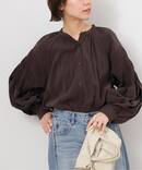 ピンタックボリュームスリーブブラウス