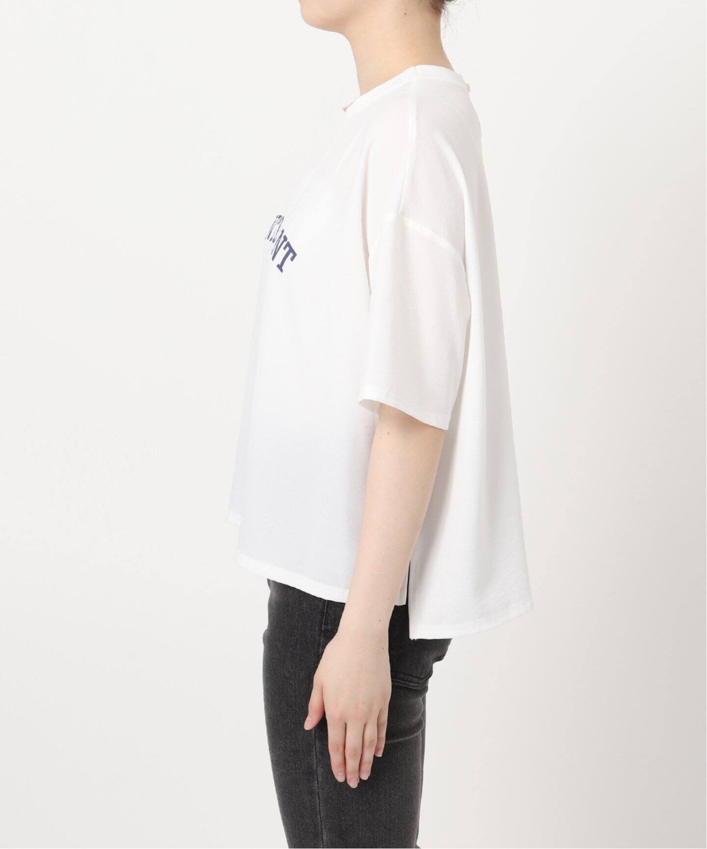 追加3》2WAYジョーゼットロゴTEE（Tシャツ／カットソー