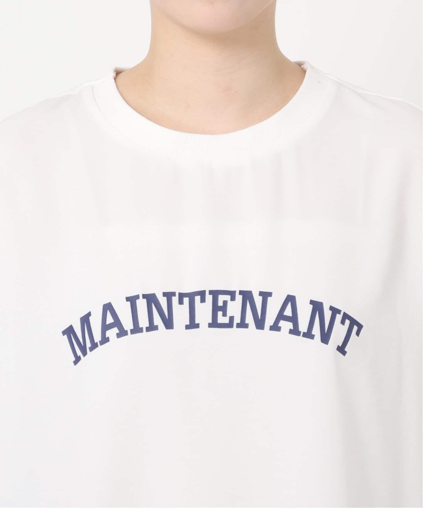 tシャツ 「追加3」2WAYジョーゼットロゴTEE レディース 追加3》2WAYジョーゼットロゴTEE（Tシャツ／カットソー