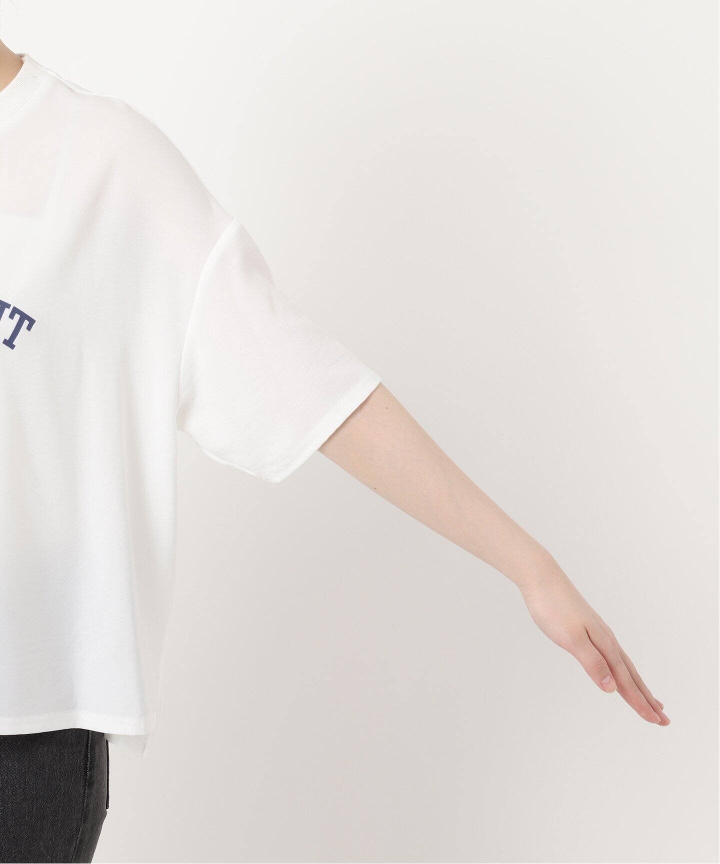 JOURNAL STANDARDレリューム 2WAYジョーゼットロゴTEE 追加3》2WAYジョーゼットロゴTEE（Tシャツ／カットソー