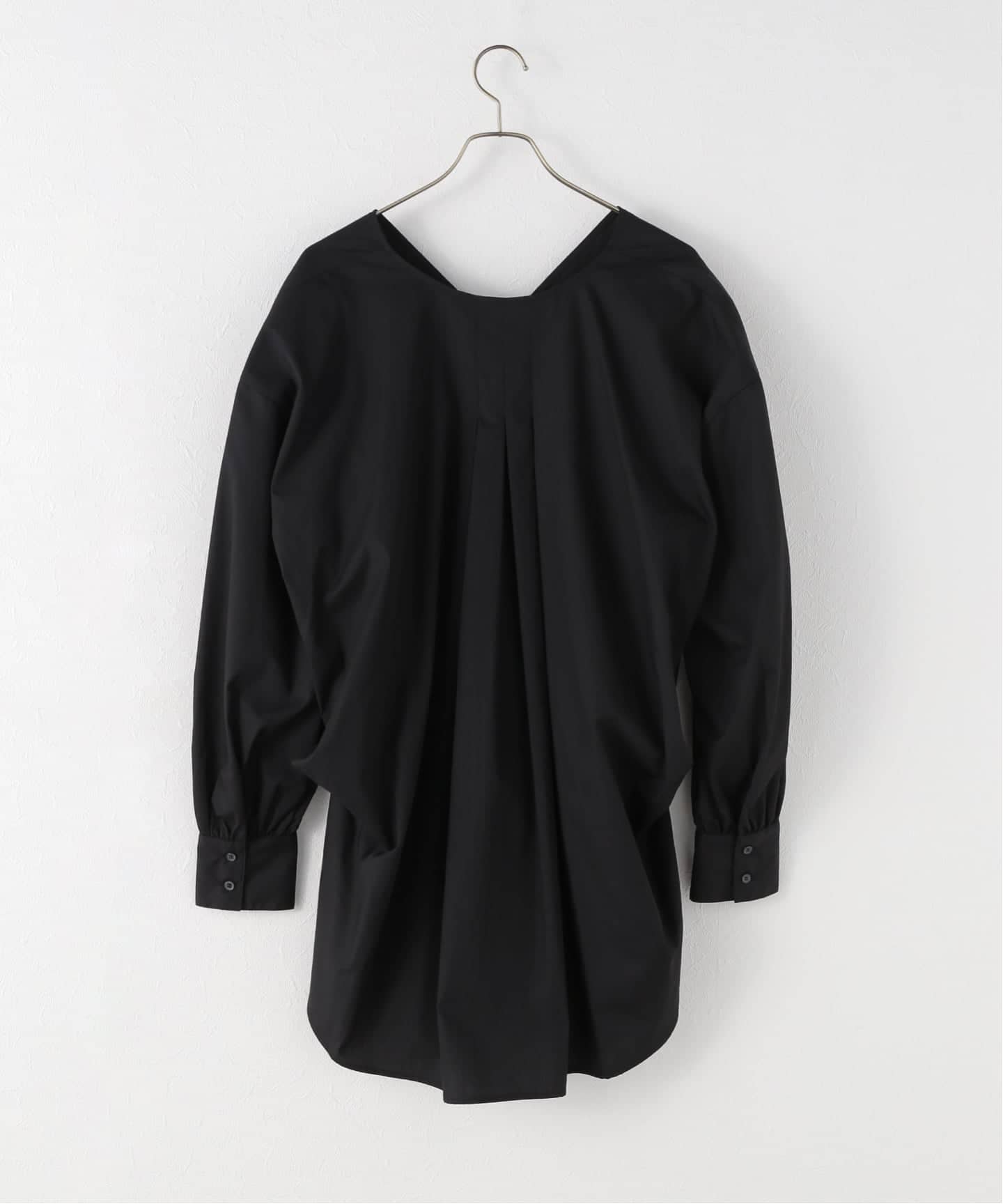 タックVネックチュニックブラウス（シャツ／ブラウス）｜JOURNAL