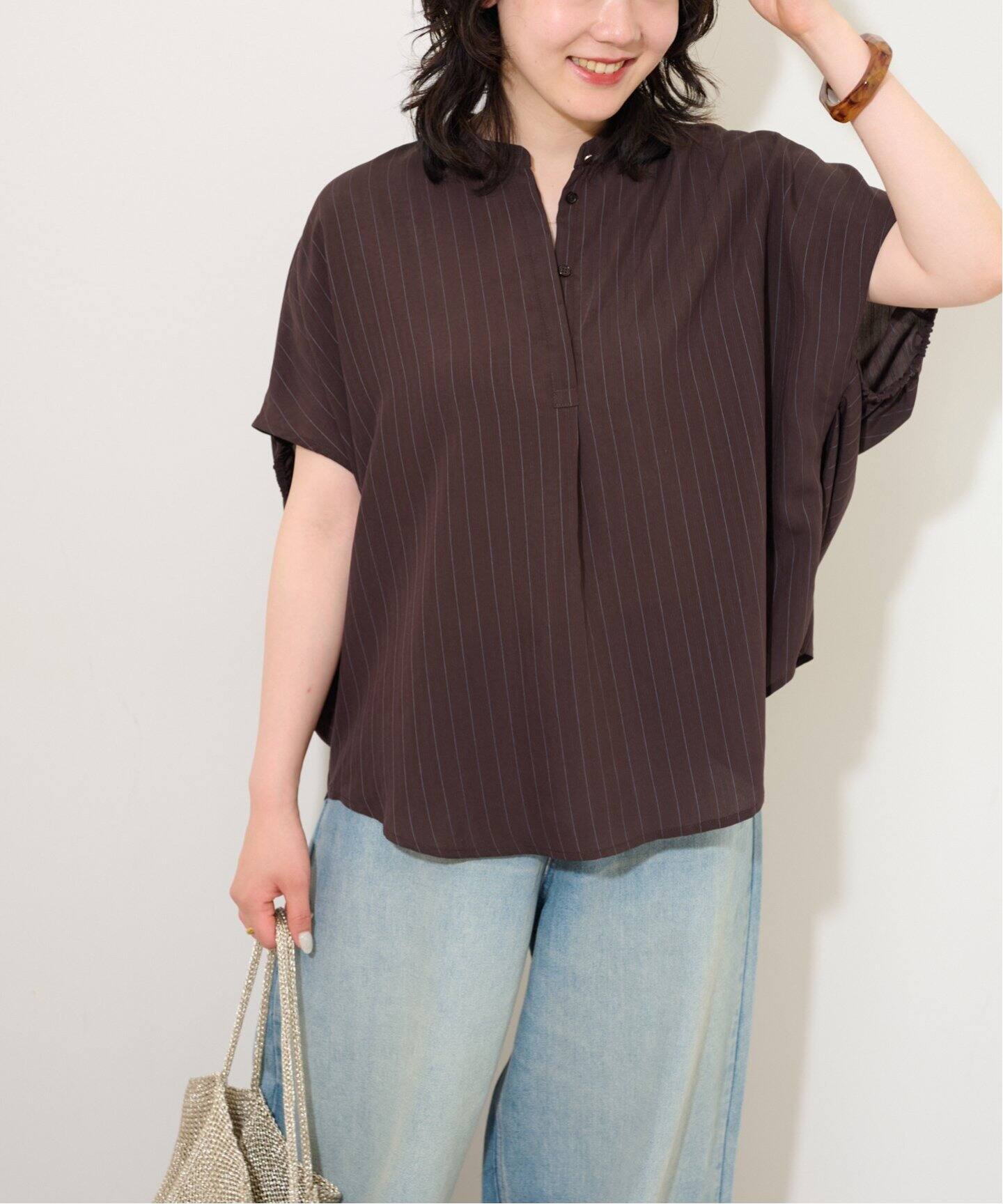 N/Rダブルストライプブラウス（シャツ／ブラウス）｜JOURNAL STANDARD