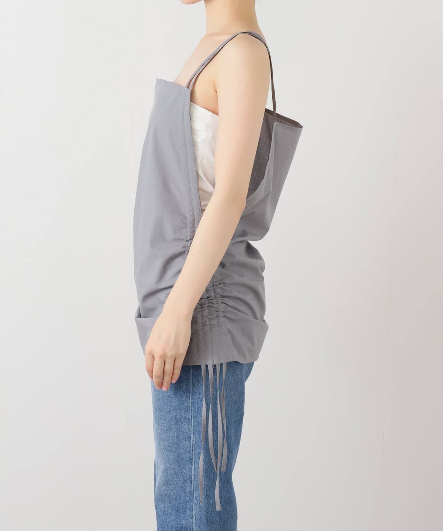 BASERANGE/ベースレンジ】 PICTORIAL STRAP TOP（シャツ／ブラウス 