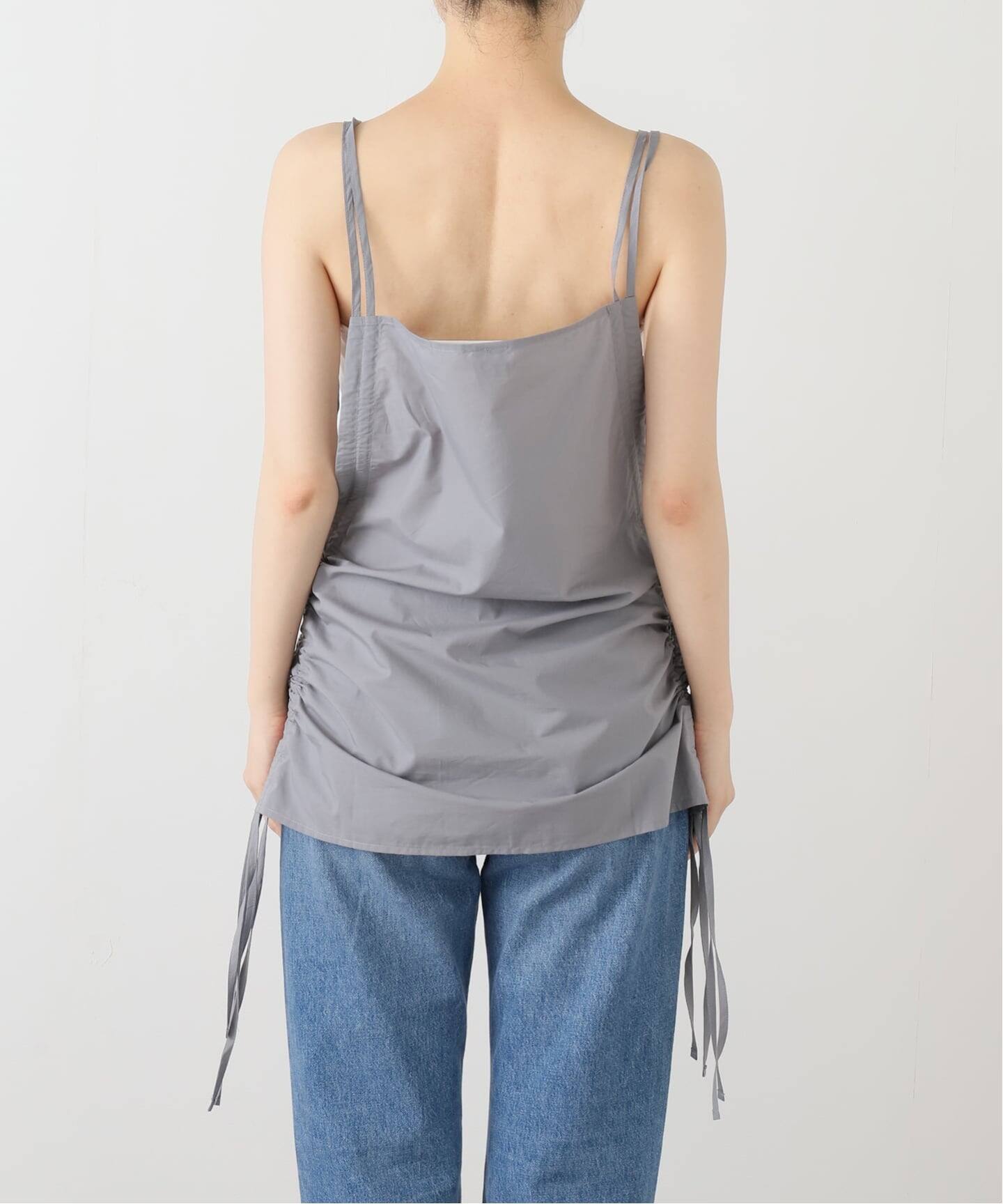 BASERANGE/ベースレンジ】 PICTORIAL STRAP TOP（シャツ／ブラウス 