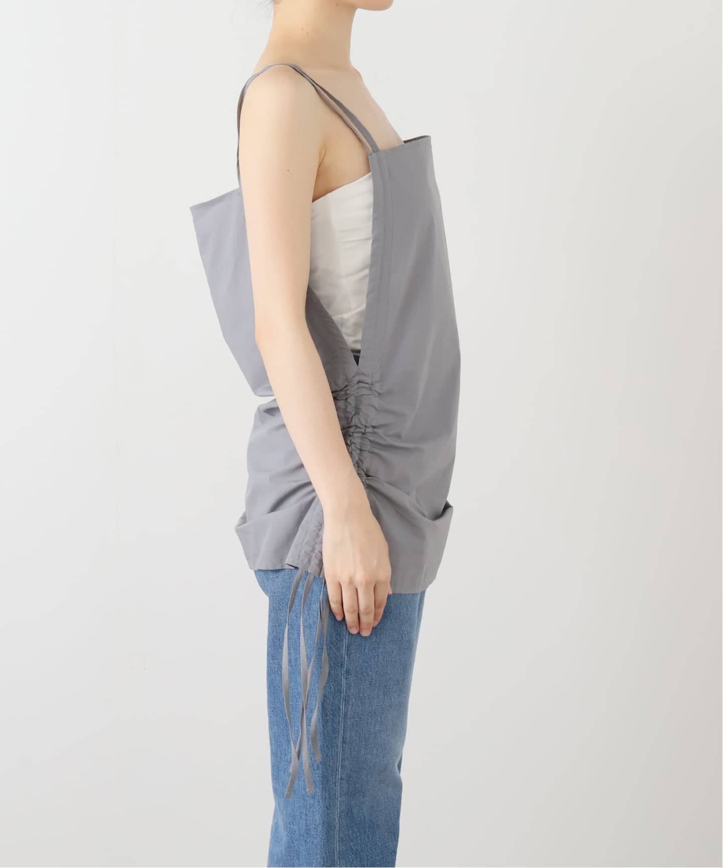 BASERANGE/ベースレンジ】 PICTORIAL STRAP TOP（シャツ