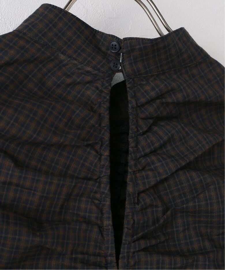 TODAYFUL/トゥデイフル】 Checkgather Compact Blouse（シャツ 