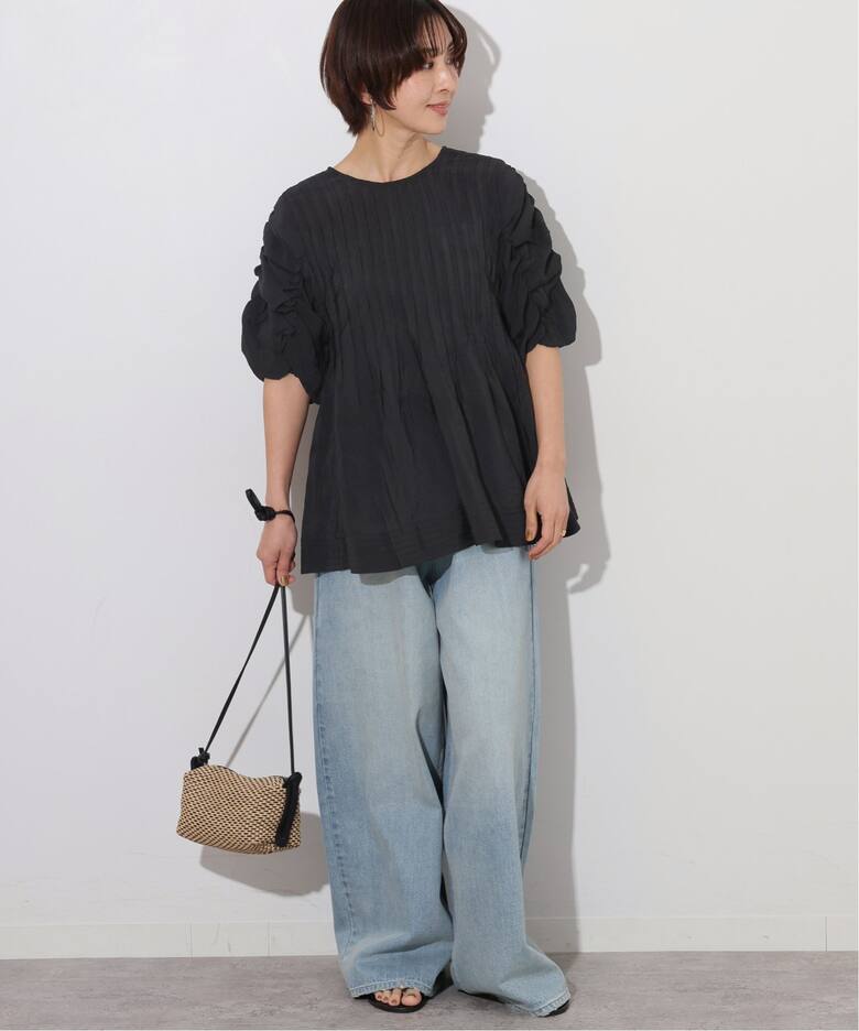 TORRAZZO DONNA/トラッゾドンナ】2WAY TACK TOPS：ブラウス（シャツ 