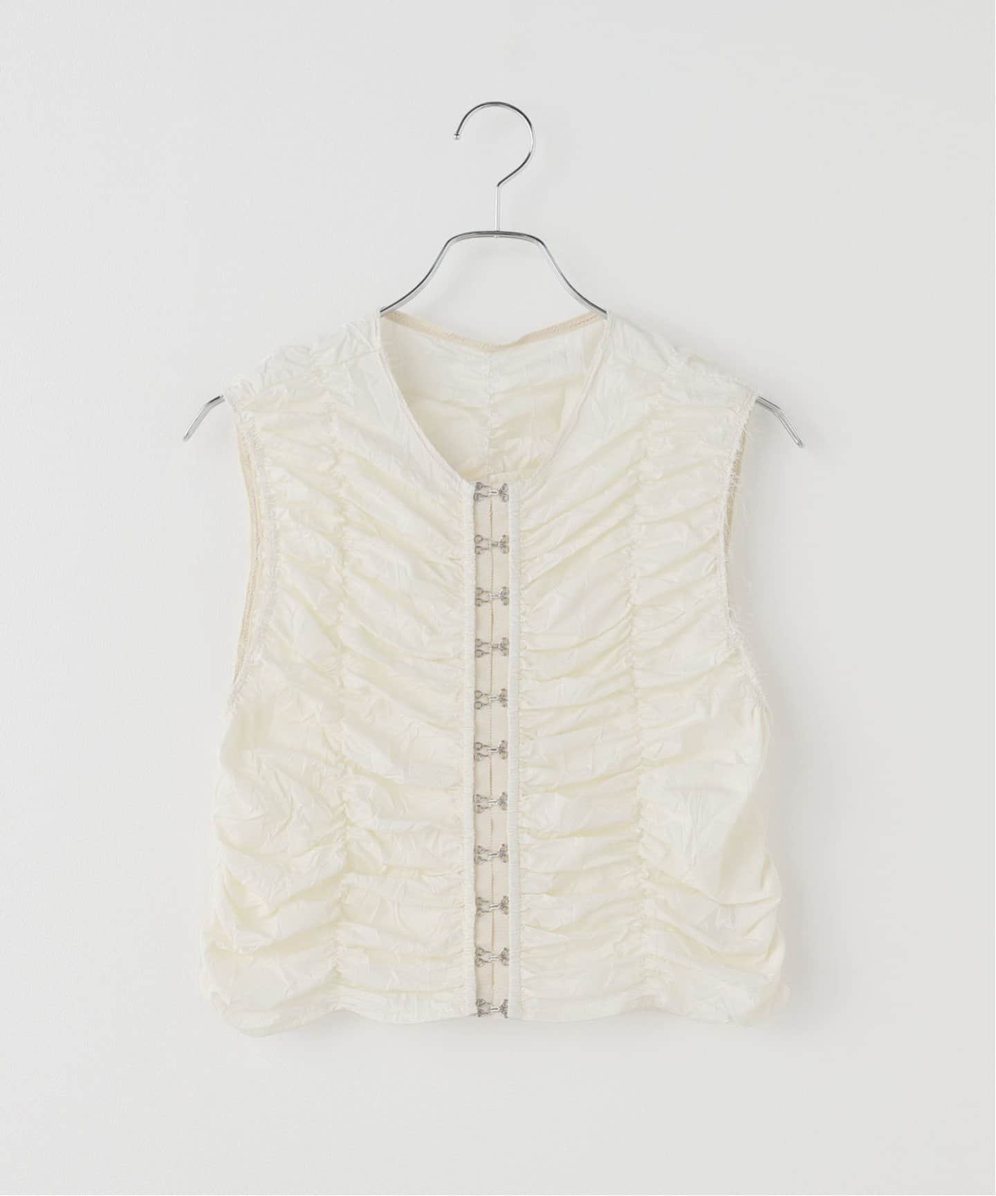TODAYFUL/トゥデイフル】Piping Shirring Blouse：ブラウス