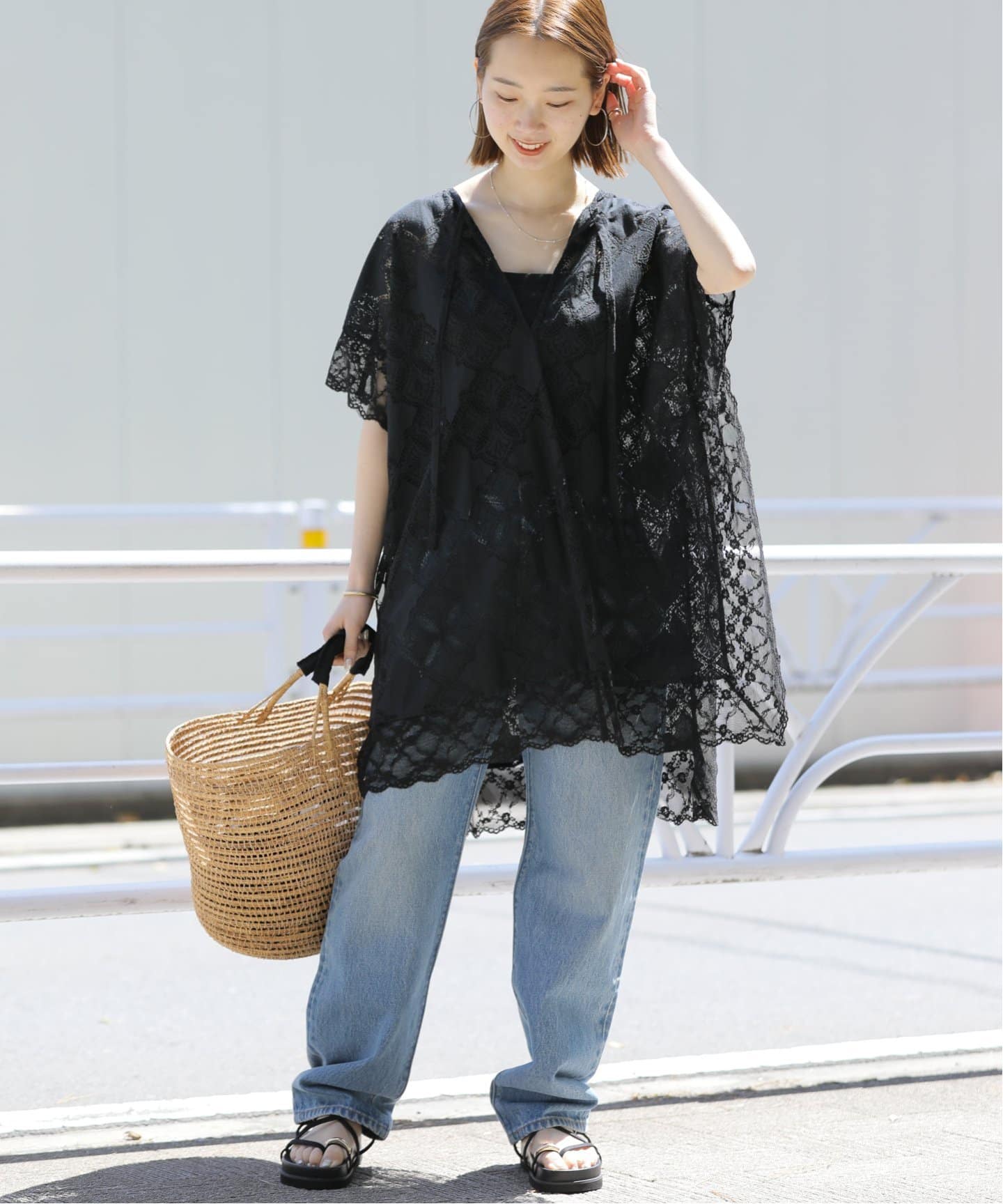ブラウス シャツ 「追加」「PROVOKE/プロヴォーク」Poncho ブラウス レディース 追加》【PROVOKE/プロヴォーク】Poncho ブラウス（シャツ