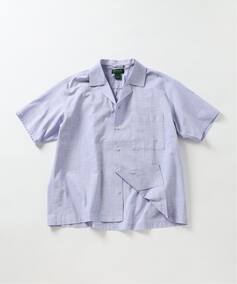 INDIA / チェック オープン カラー シャツ “インド製”（シャツ 