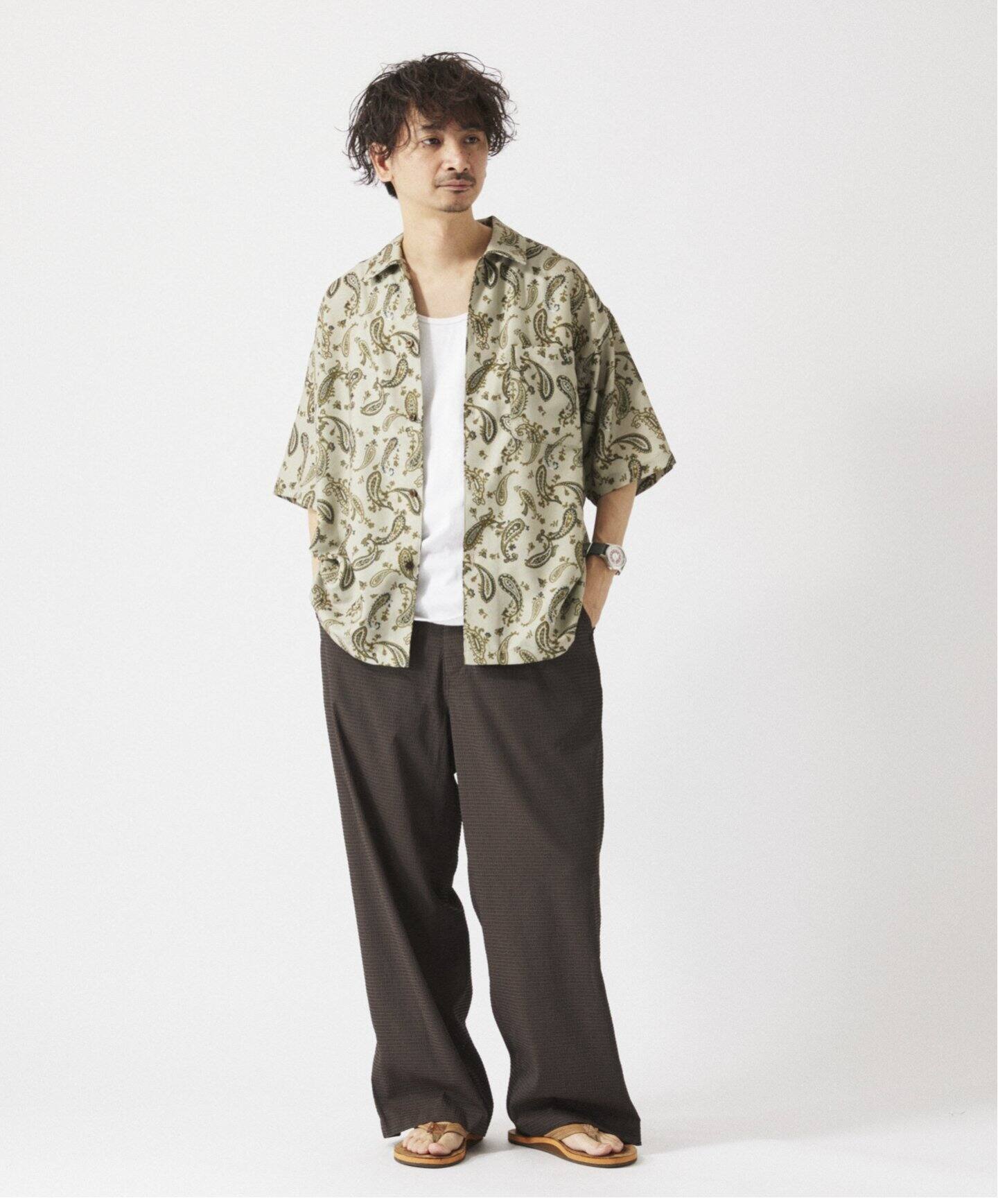 ホールパターンプリント 半袖シャツ（シャツ／ブラウス）｜JOURNAL