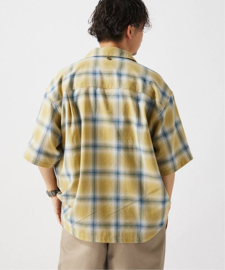 T/C ガーゼ オンブレチェック 半袖シャツ（シャツ／ブラウス 