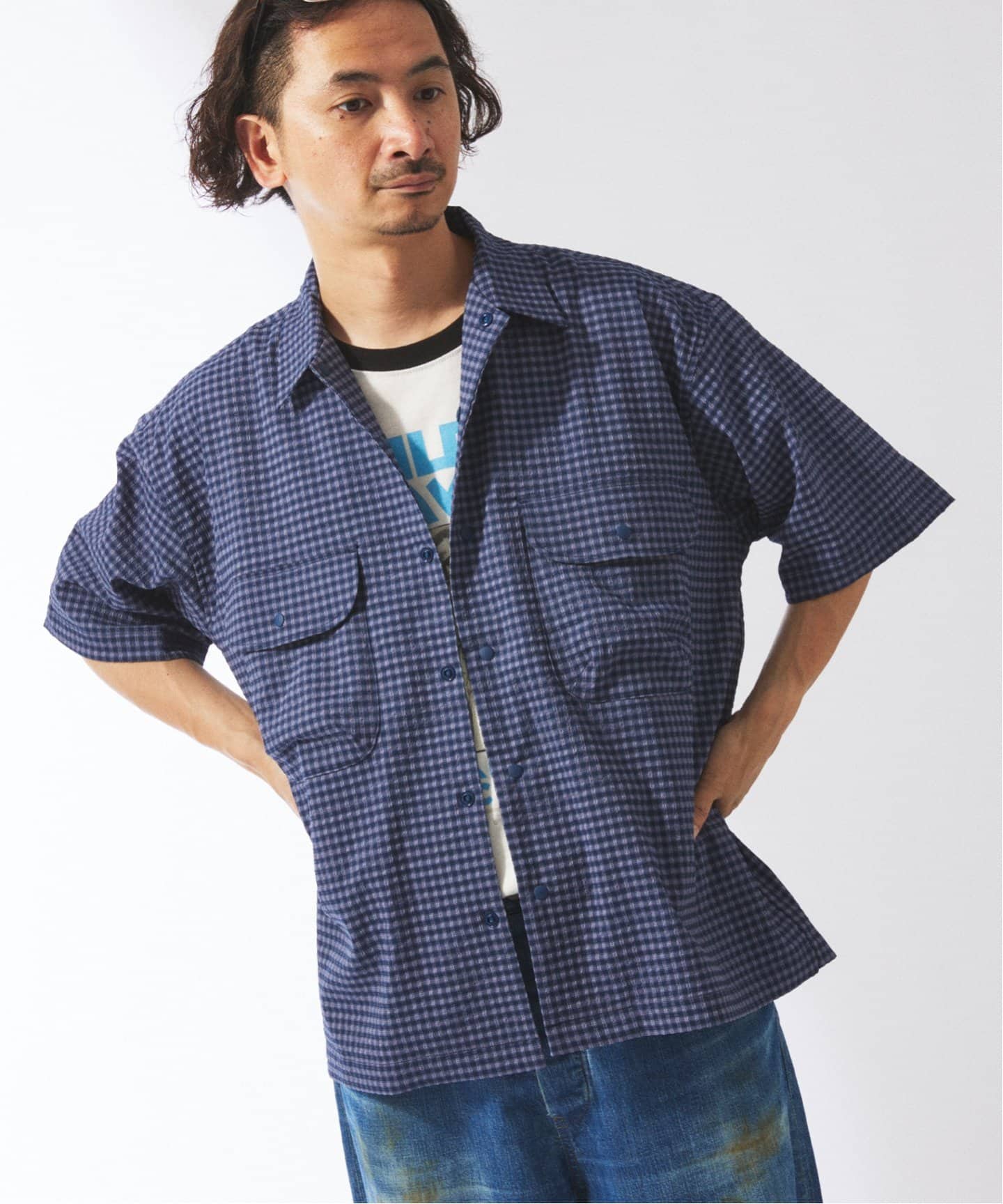JOURNALSTANDARD relume ワイドシルエット レーヨンシャツ JOURNAL STANDARD relume｜ジャーナルスタンダード レリュームの