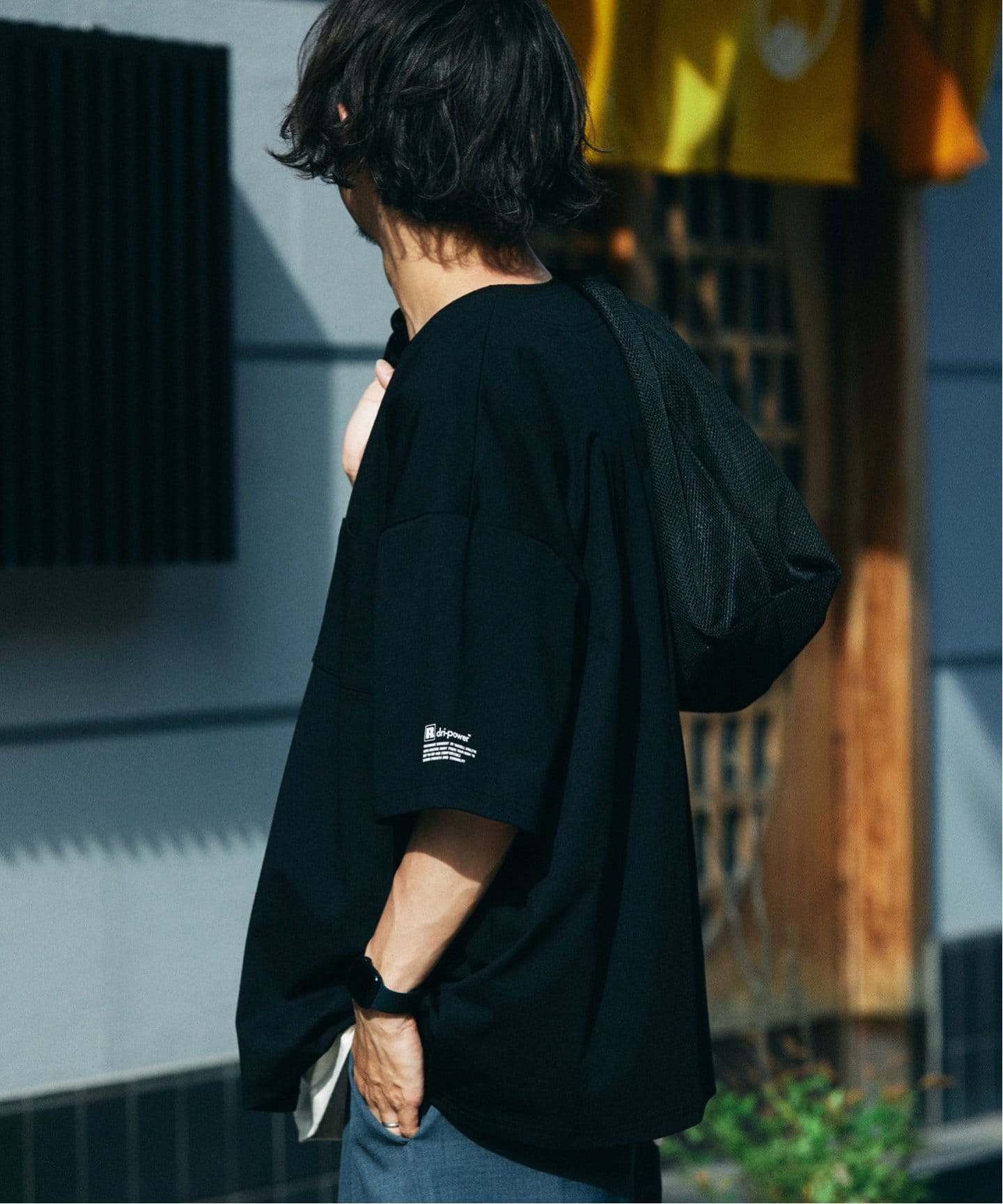 吸水速乾 RUSSELL ATHLETIC 別注 Dri-Power(R) ベースボールシャツ