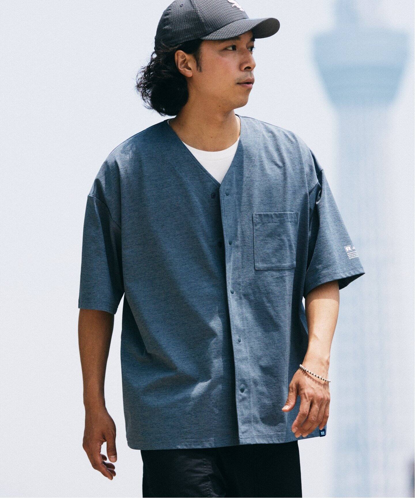 吸水速乾 RUSSELL ATHLETIC 別注 Dri-Power(R) ベースボール