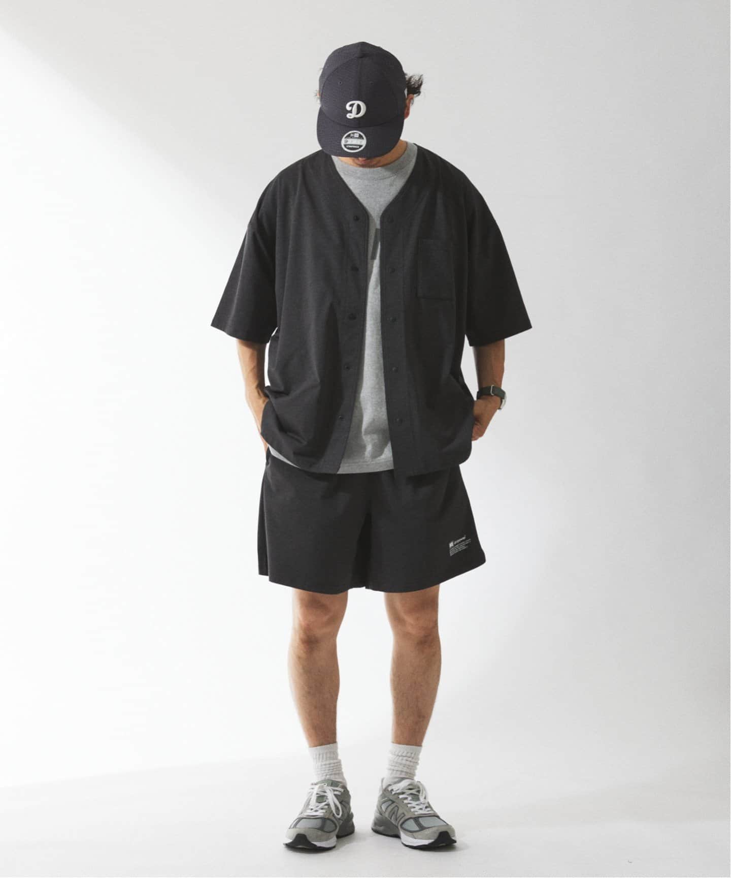 吸水速乾 RUSSELL ATHLETIC 別注 Dri-Power(R) ベースボールシャツ