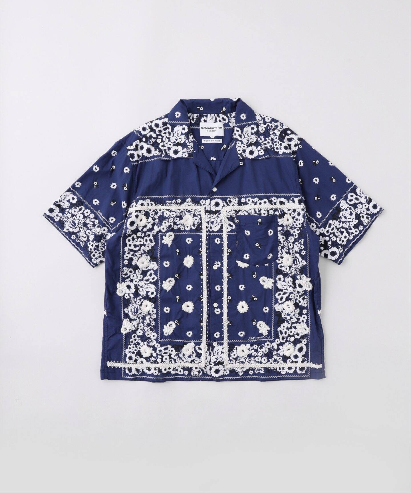 NOMA t.d. / ノーマ ティーディー DYG Hand Embroidery Shirt N39-ID 