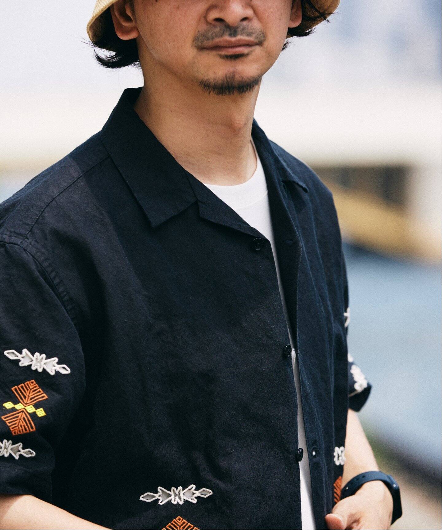 PENDLETON / ペンドルトン 別注 刺繍 オープンカラーシャツ（シャツ