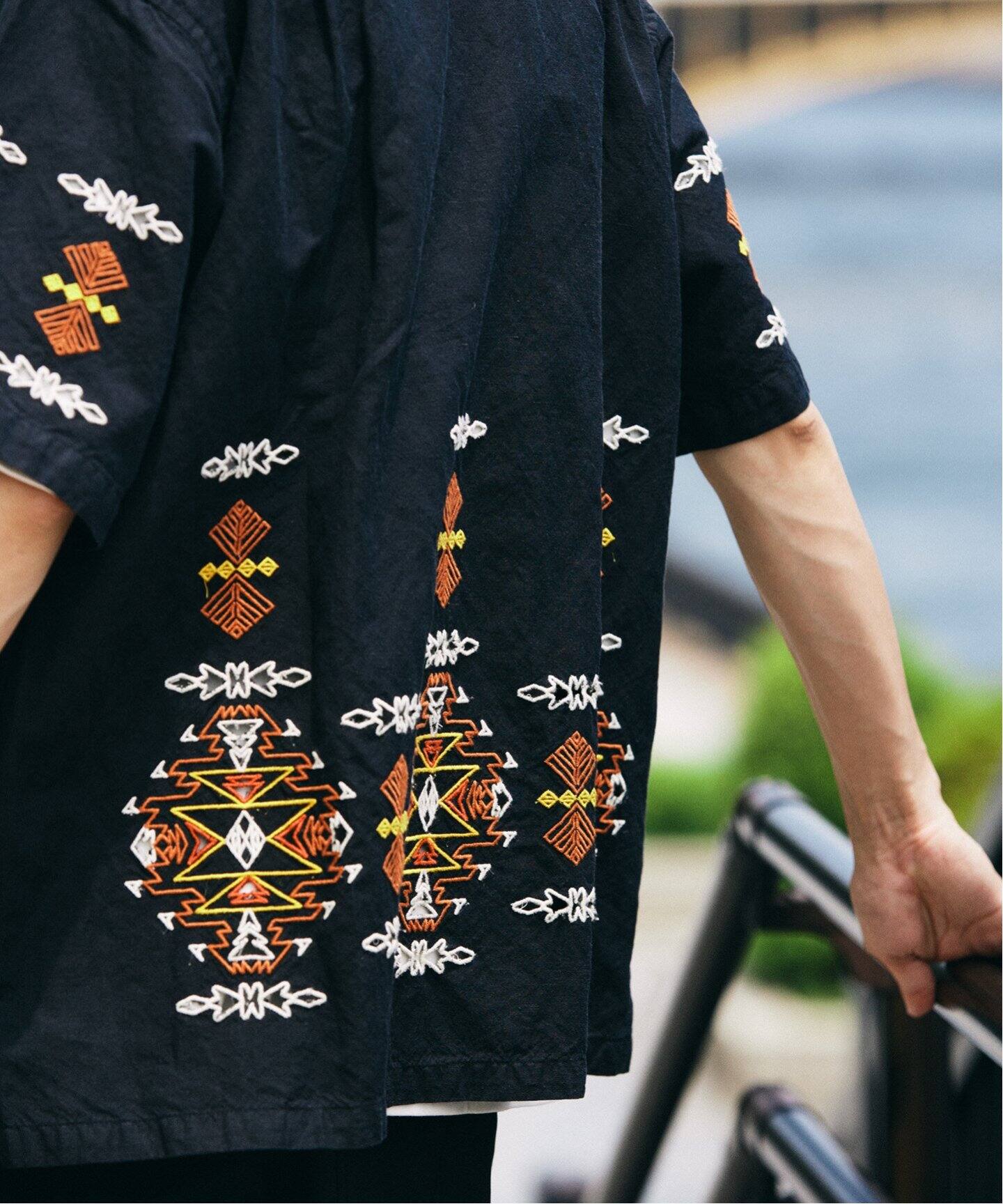 PENDLETON / ペンドルトン 別注 刺繍 オープンカラーシャツ（シャツ
