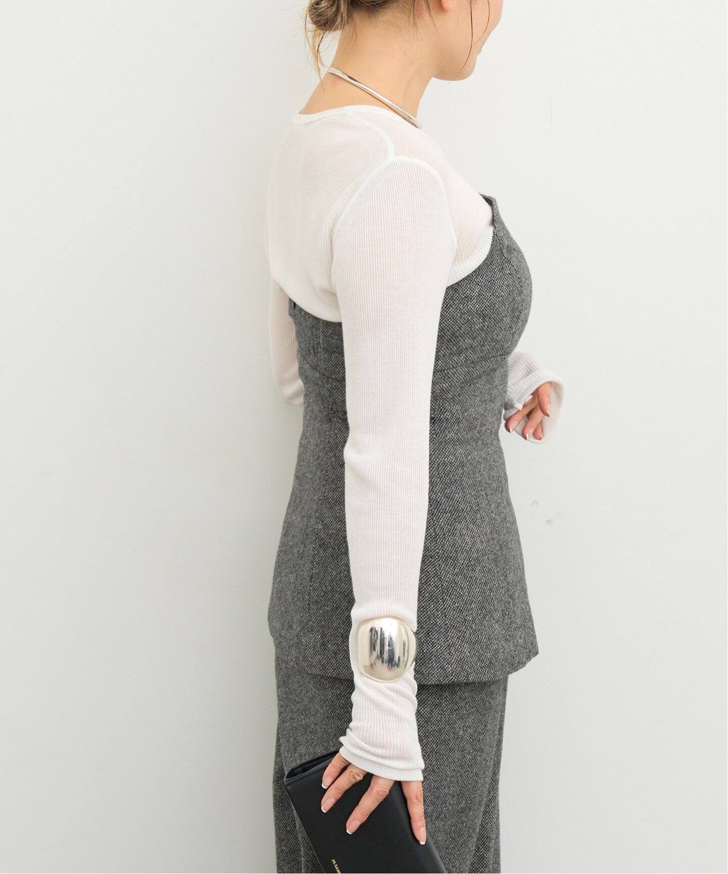 CELERI TWEED ビスチェ（その他トップス）｜Deuxieme Classe 