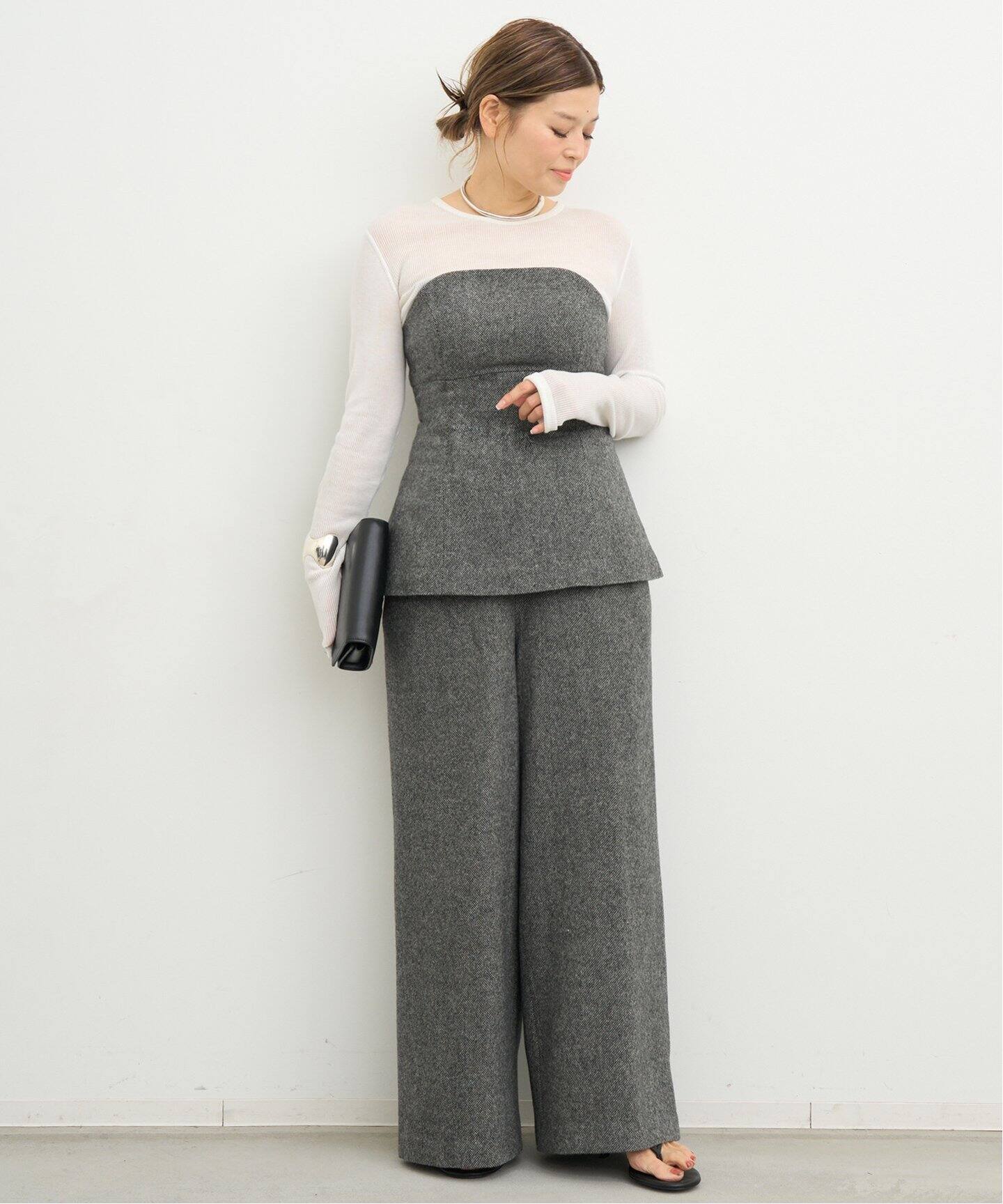 CELERI TWEED ビスチェ（その他トップス）｜Deuxieme Classe 