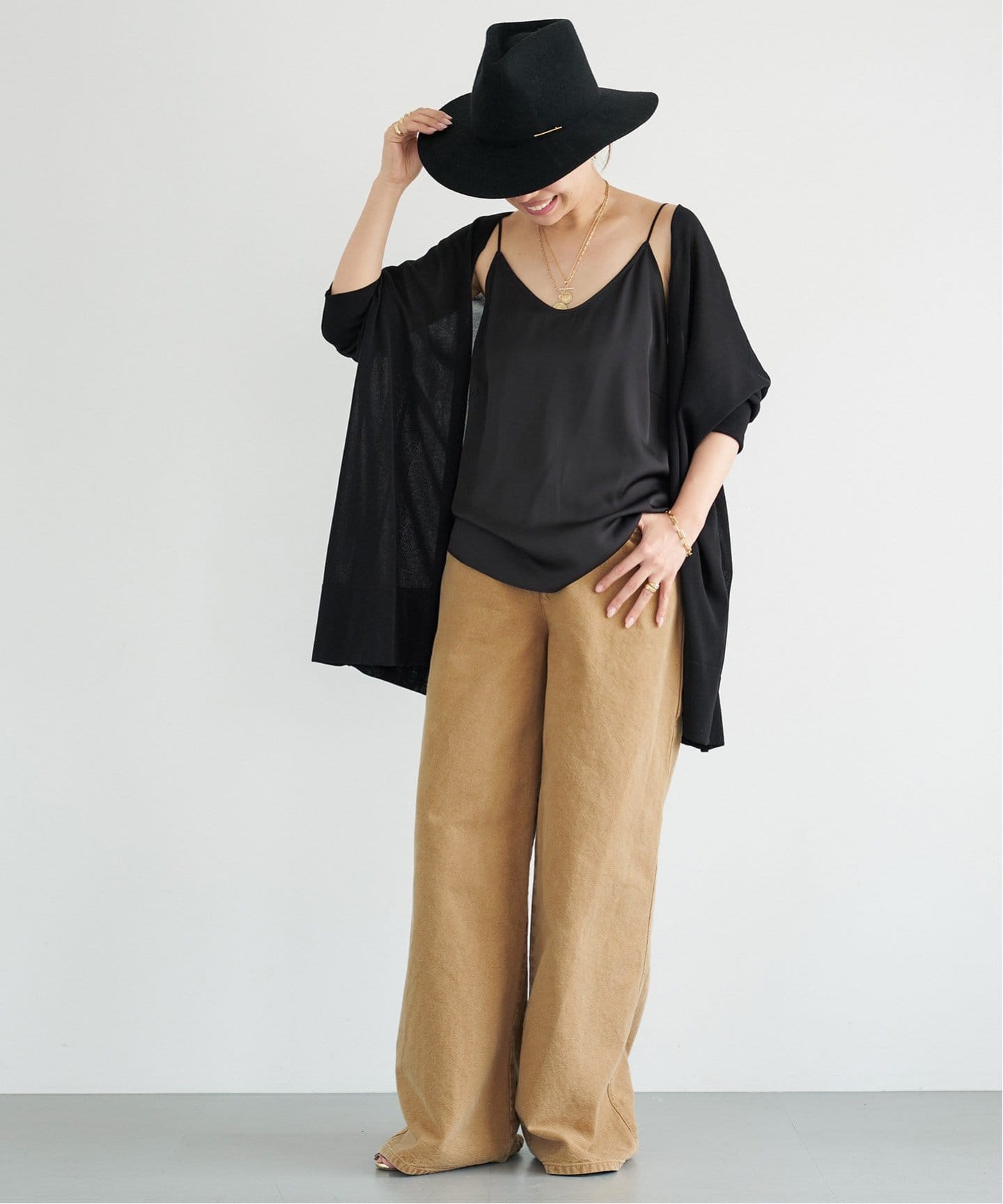 ドゥーズィエムクラス♡silktwillキャミソール Deuxieme Classe（ドゥーズィエムクラス）の「Silkキャミソール