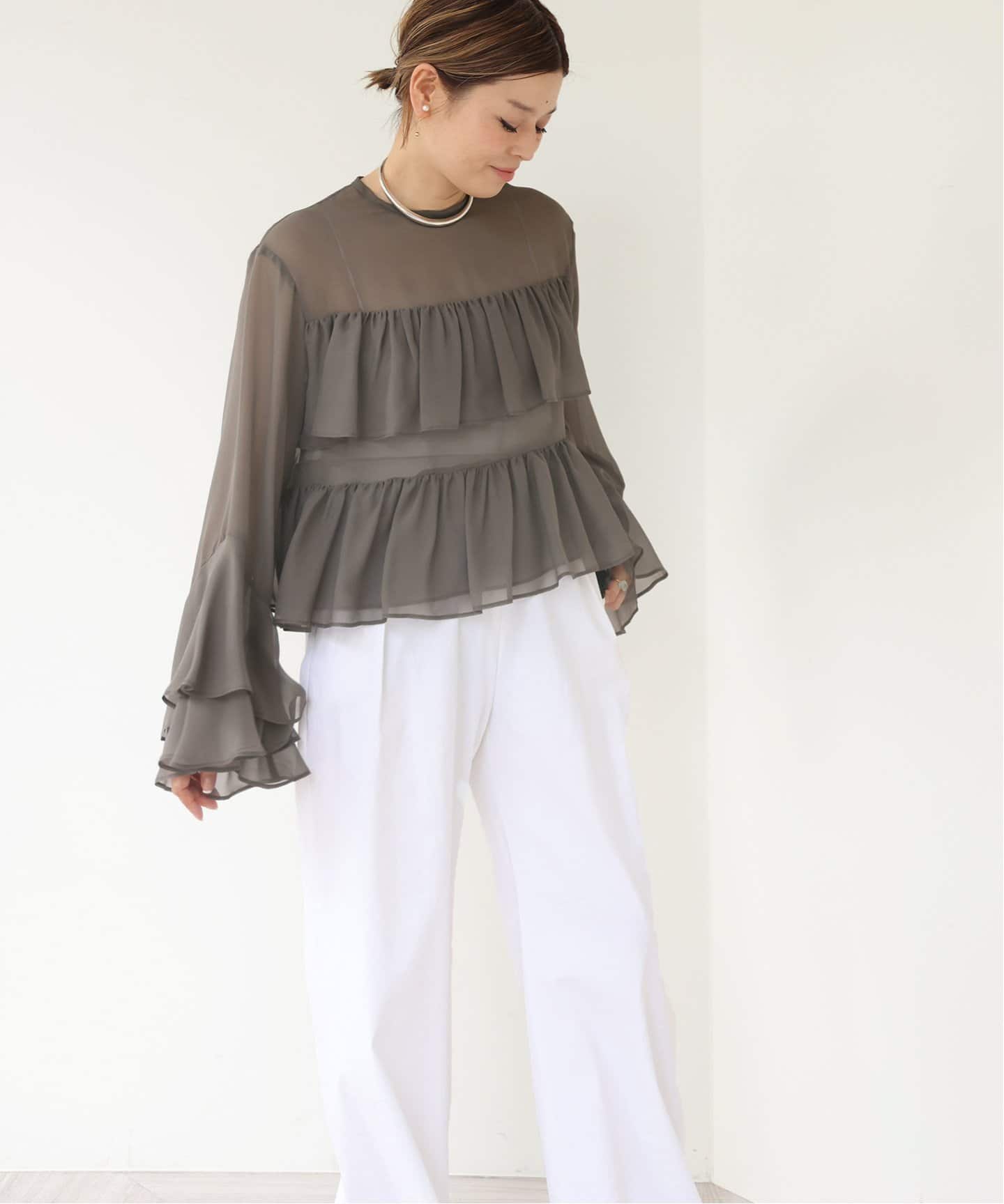 Exhilarating ブラウス（シャツ／ブラウス）｜Deuxieme Classe