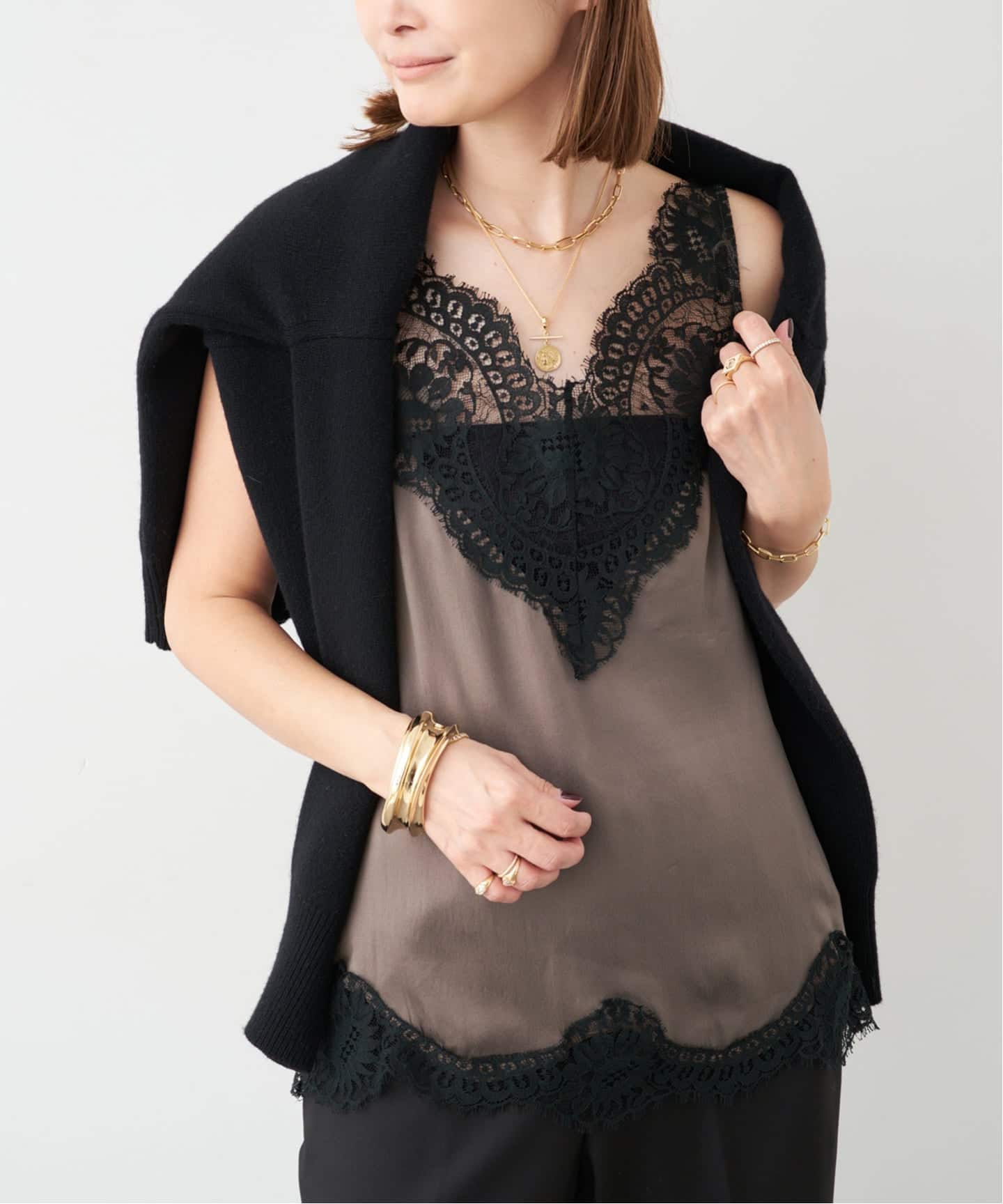 追加 Polished キャミソール（シャツ／ブラウス）｜Deuxieme Classe