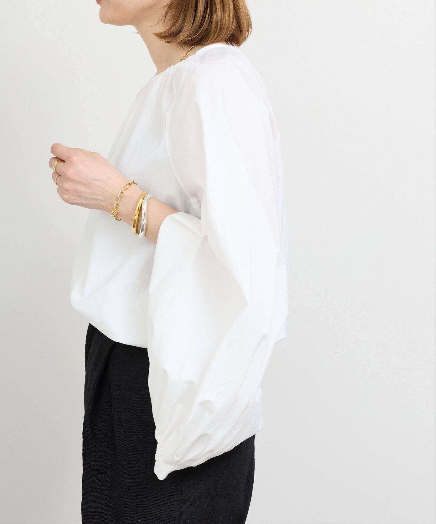 Deuxieme Classe Feminine ブラウス ホワイト