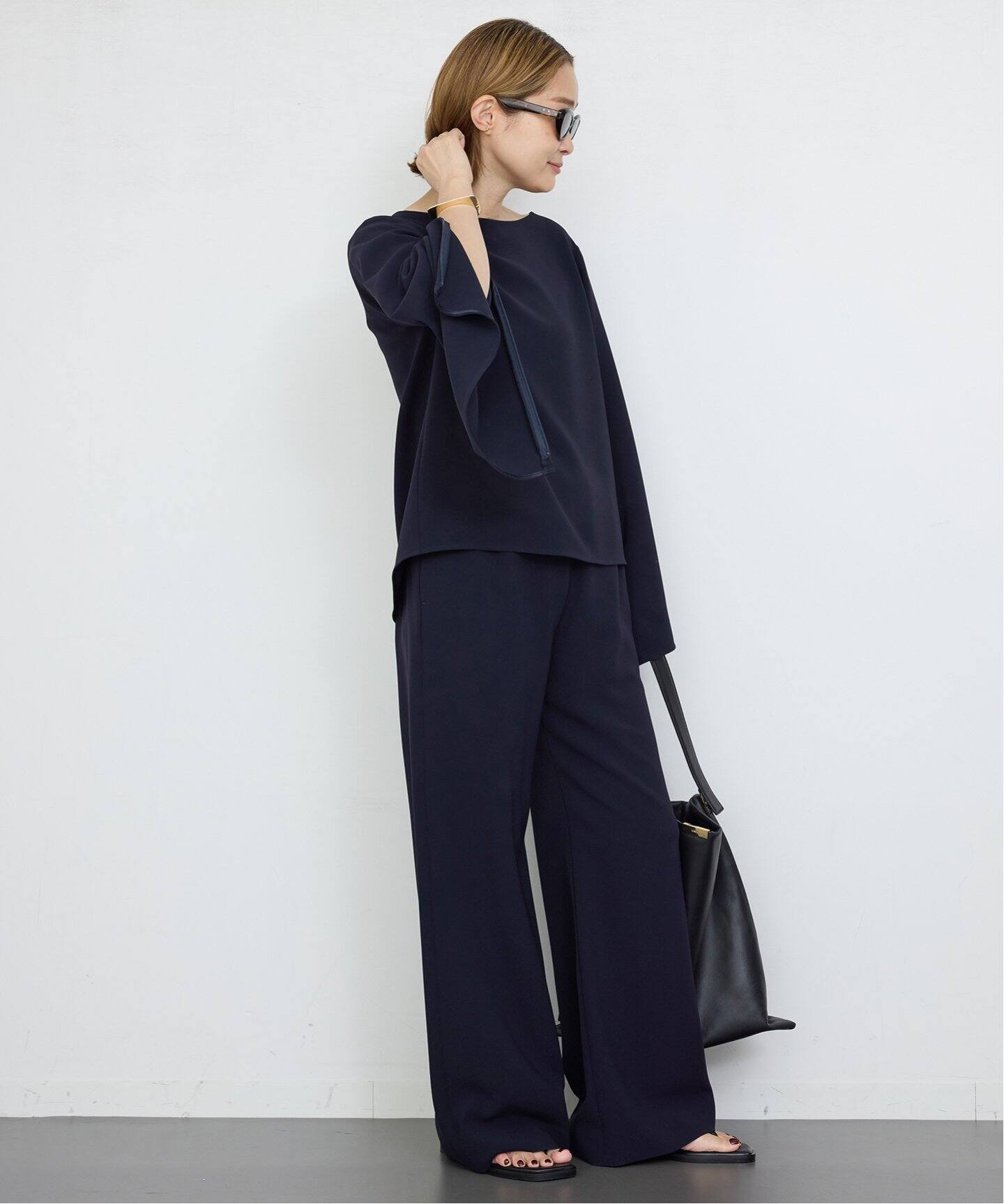 Sofia ジップスリーブ ブラウス（シャツ／ブラウス）｜Deuxieme Classe  