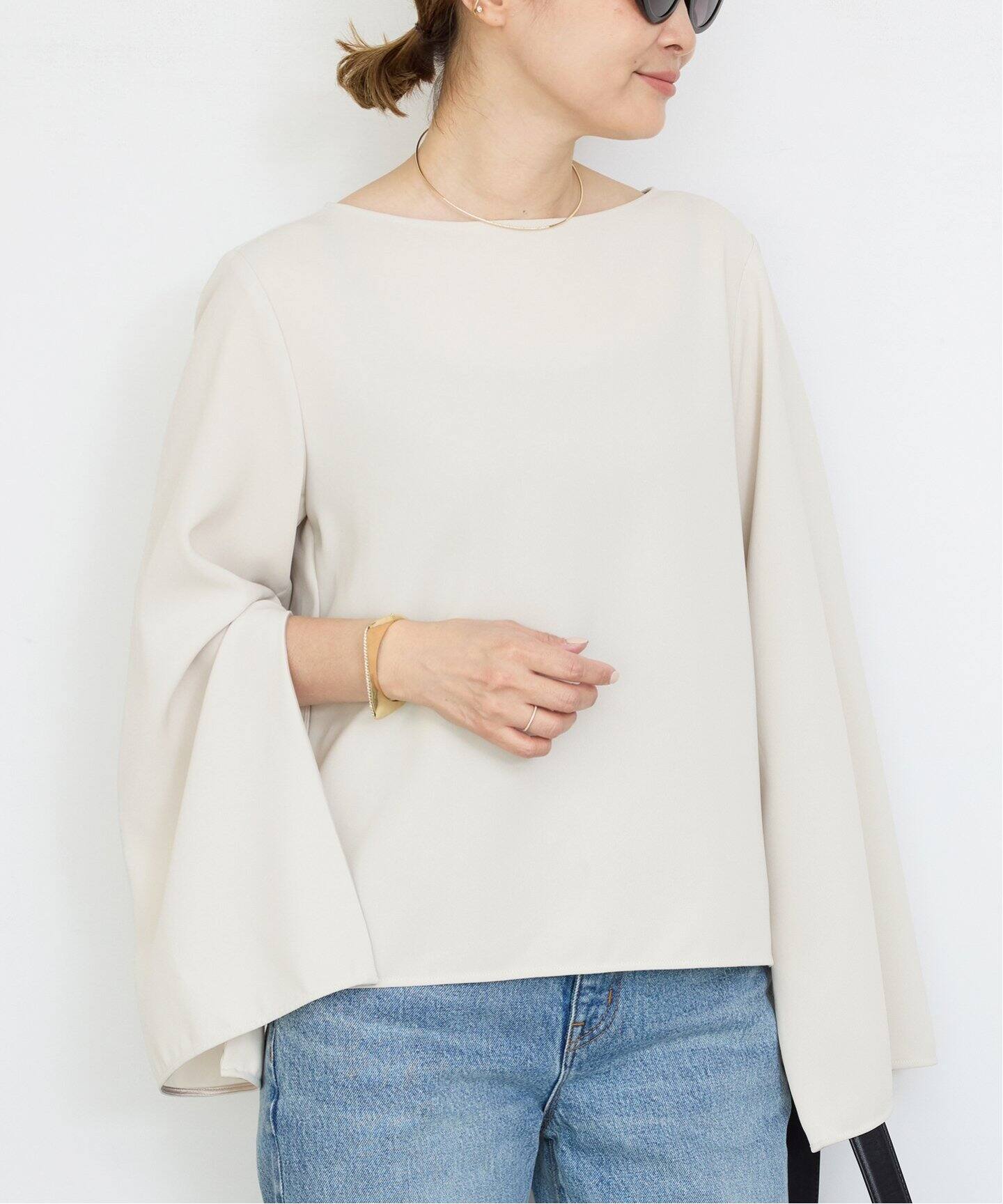 Sofia ジップスリーブ ブラウス（シャツ／ブラウス）｜Deuxieme Classe  