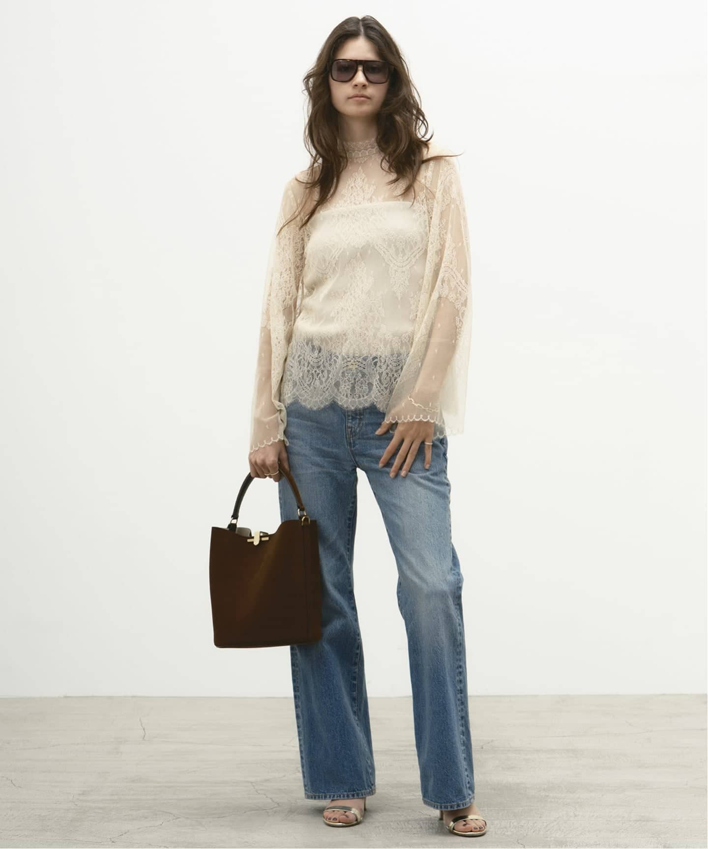 ドゥーズィエムクラス✨Linen Collarless ブレザー　ブラック Deuxieme Classe（ドゥーズィエムクラス）の「追加* Cashmere