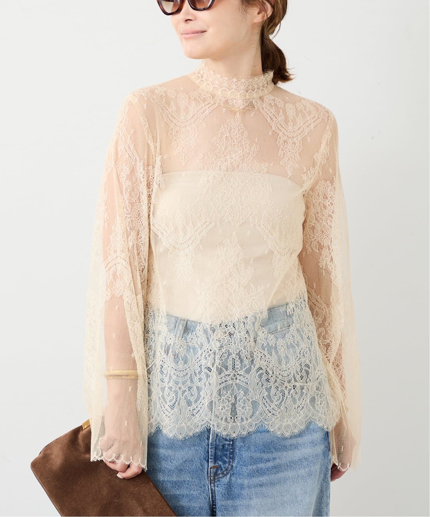 Lace ブラウス（シャツ／ブラウス）｜Deuxieme Classe（ドゥーズィエム