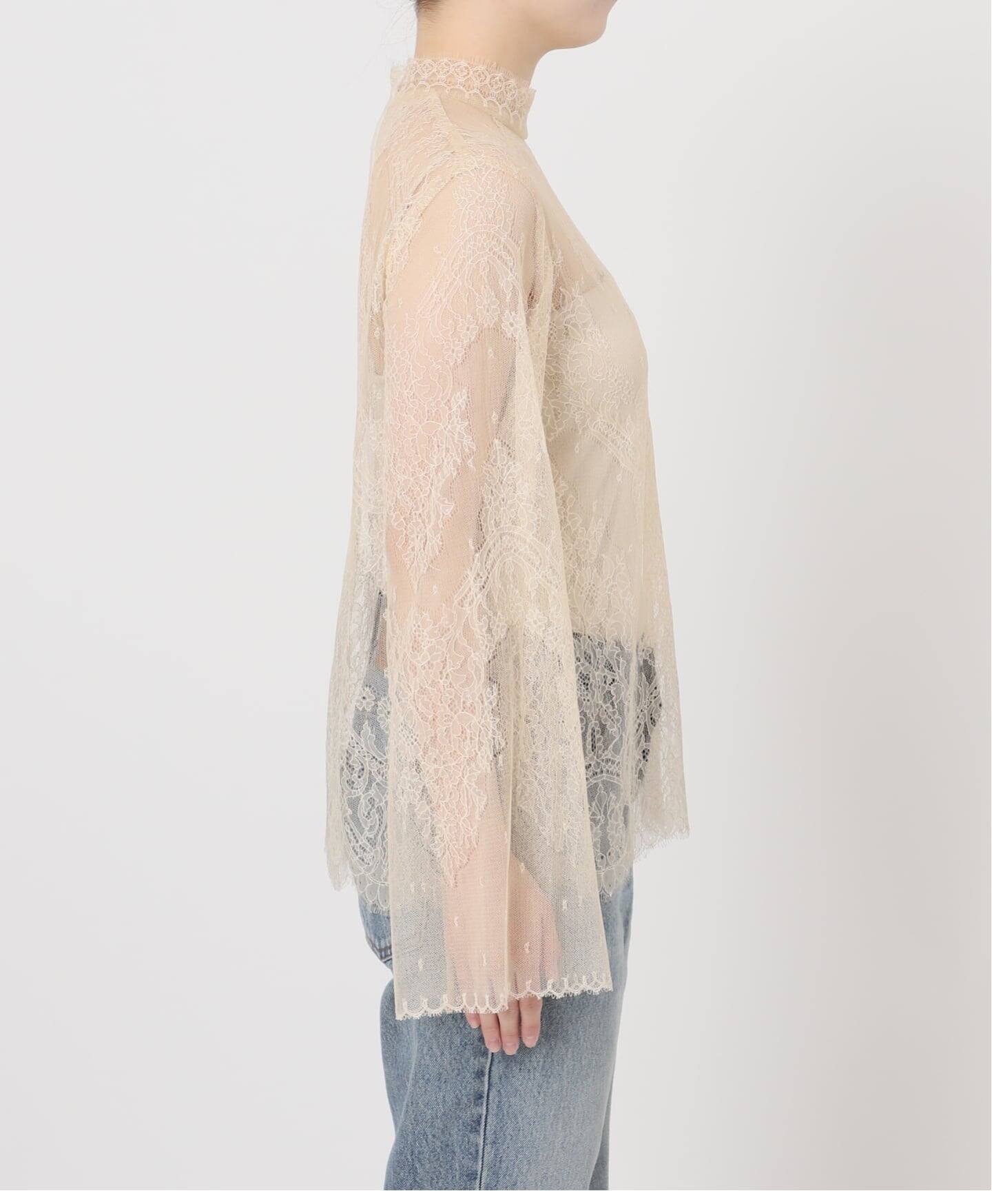 新品未使用⭐︎今期完売⭐︎【ドゥーズィエムクラス】Lace ブラウス Lace ブラウス（シャツ／ブラウス）｜Deuxieme Classe（ドゥーズィエム
