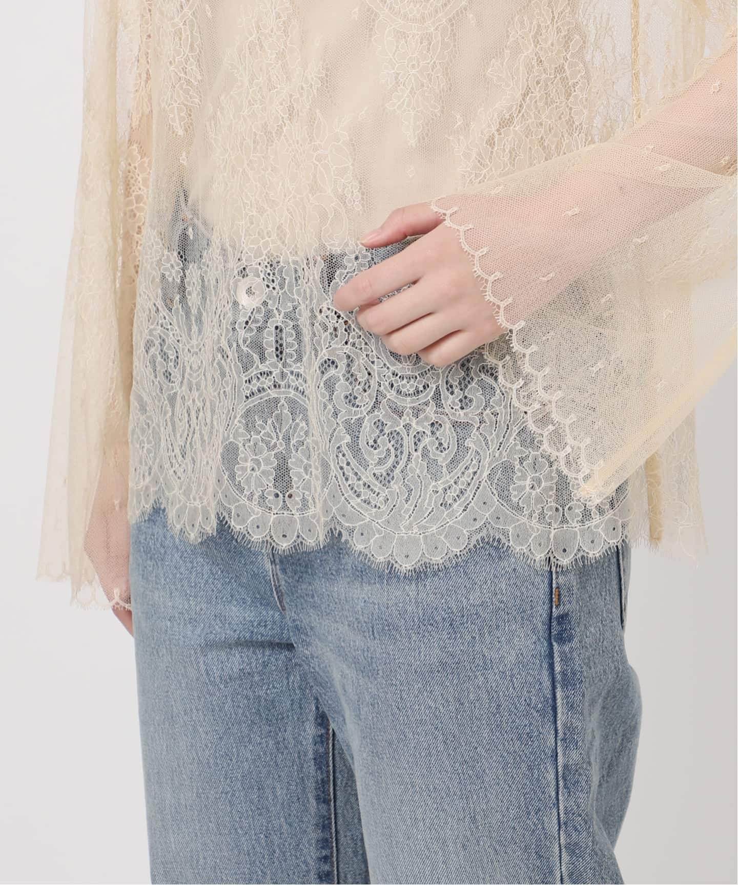 Lace ブラウス（シャツ／ブラウス）｜Deuxieme Classe（ドゥーズィエム
