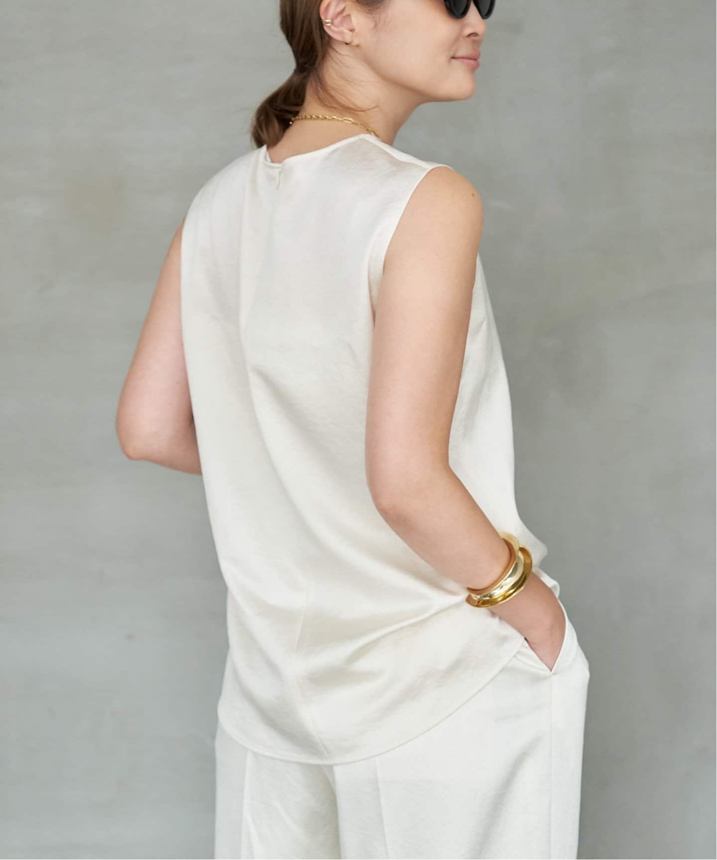 Minimal Satin ブラウス（シャツ／ブラウス）｜Deuxieme Classe