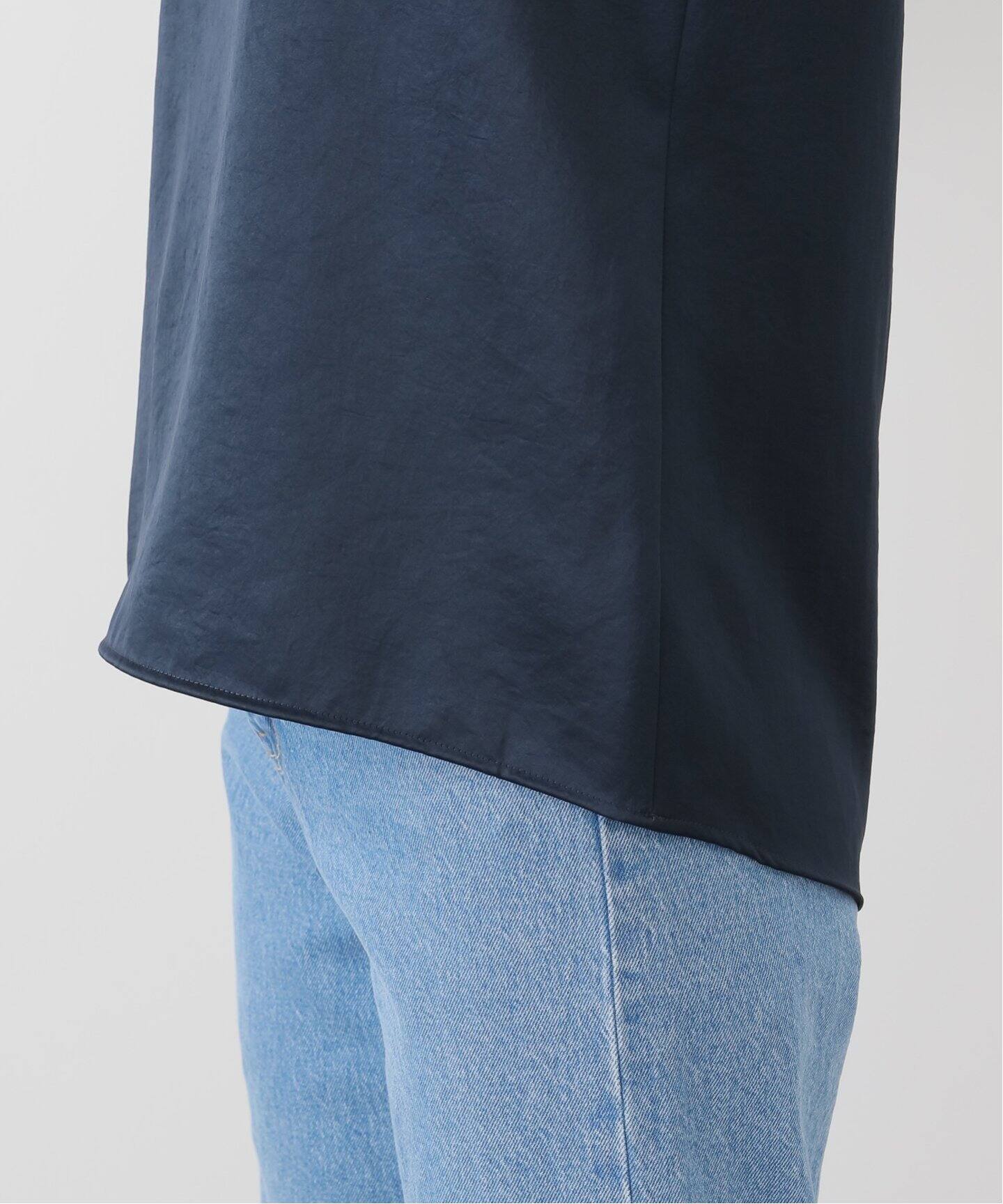 DEUXIEME CLASSE - USE de Deuxieme Classe サテン シャツ Minimal Satin ブラウス（シャツ／ブラウス）｜Deuxieme Classe