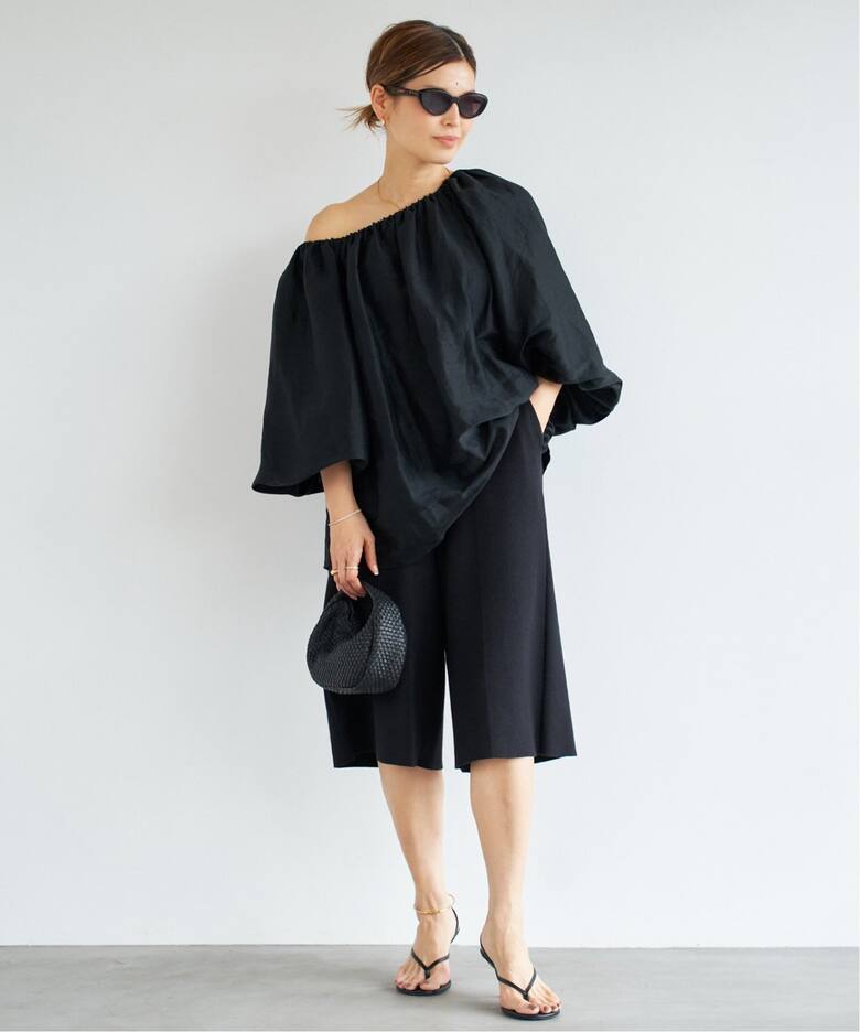 PHILEA オフショルダー ブラウス（シャツ／ブラウス）｜Deuxieme  