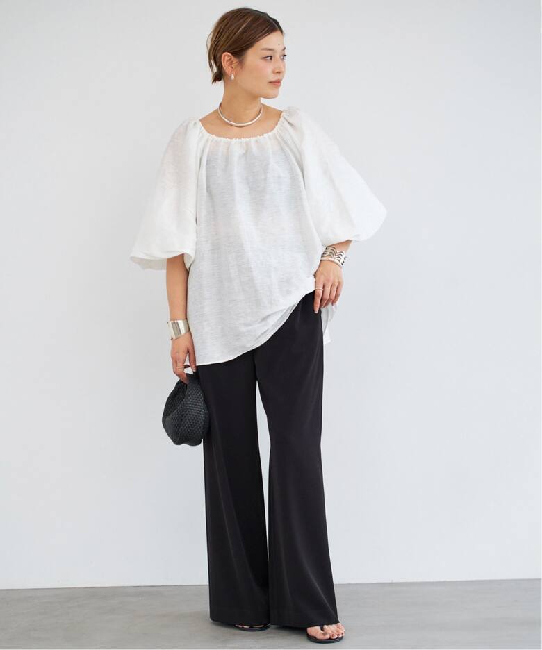 PHILEA オフショルダー ブラウス（シャツ／ブラウス）｜Deuxieme  