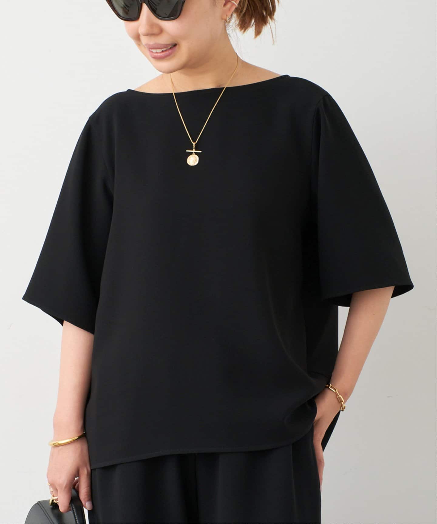 DEUXIEME CLASSE - MUSE de Deuxieme Classe 七分袖ブラウス MUSE de Deuxieme Classe 「MUSE classe」 7分袖ブラウス