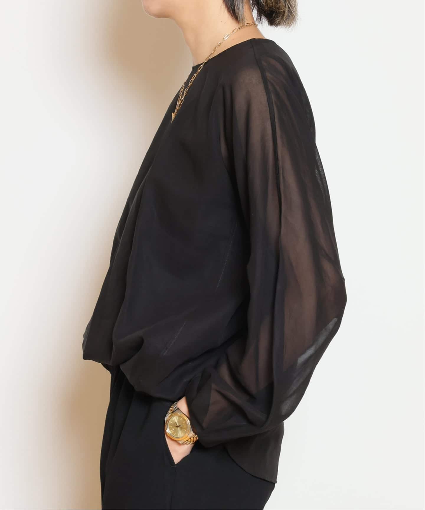 Col Pierrot/コルピエロ】スケリッタイ ブラウス（シャツ／ブラウス