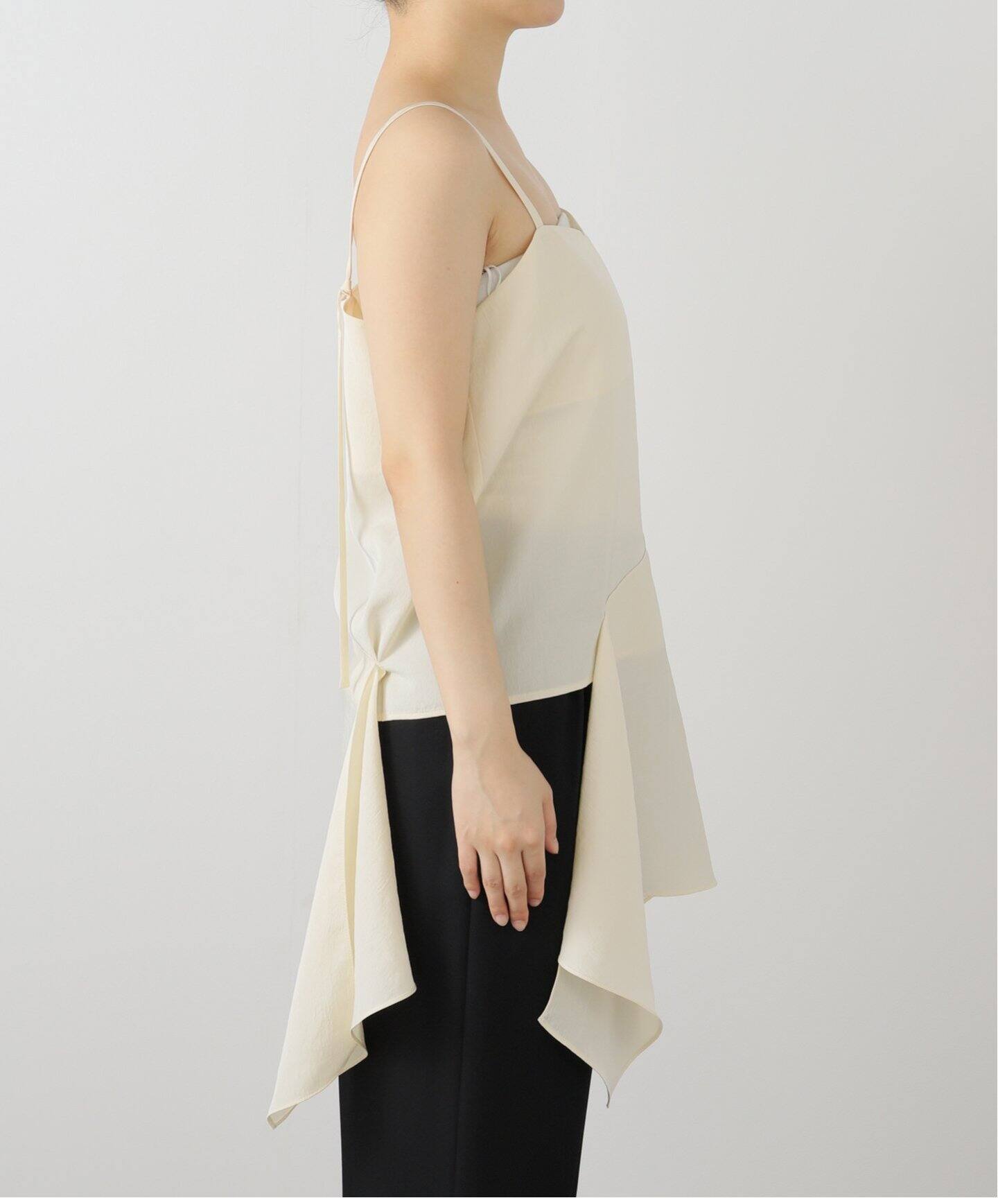 ブラウス シャツ 「SYSTEM/システム」TIE DETAILED SLEEVELESS TOP レディース SYSTEM/システム】TIE DETAILED SLEEVELESS TOP（シャツ