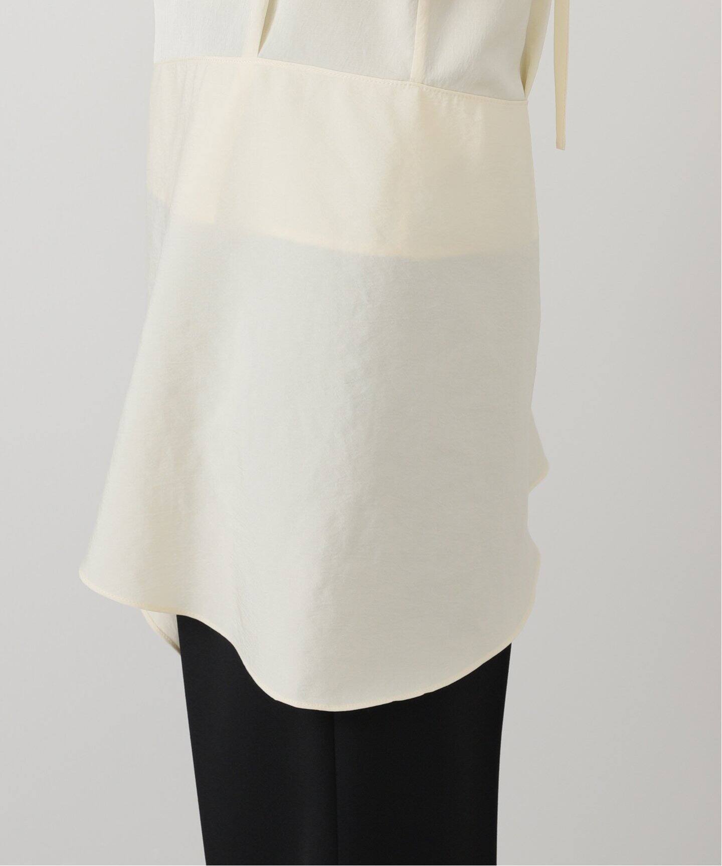 SYSTEM/システム】TIE DETAILED SLEEVELESS TOP（シャツ