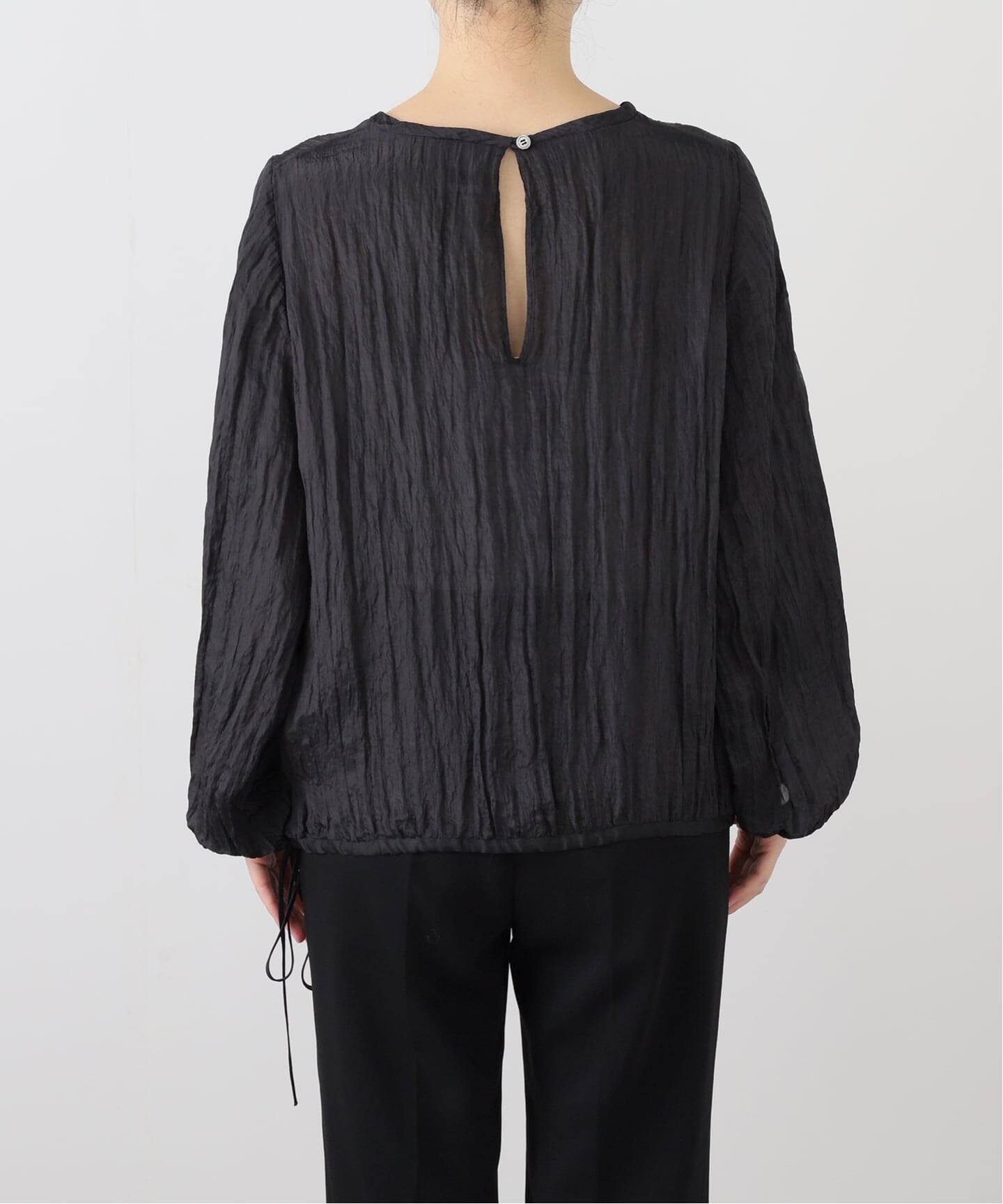 stand alone スタンドアローン　レースブラウス StandAlone/スタンド アローン】LACE TRIMMED SMOCKING TOP（シャツ