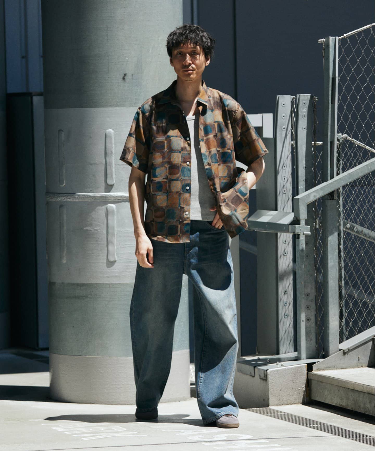【JOURNAL STANDARD】EVALETメッシパターンシャツ 吸水速乾 / 通気性” EVALET メッシュ パターン シャツ（シャツ