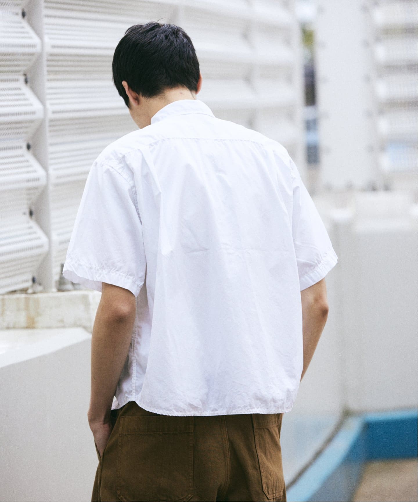 THOMAS MASON ステッチシャツ 25SS　L 黒 セール】THOMAS MASON / トーマスメイソン ファット ステッチ