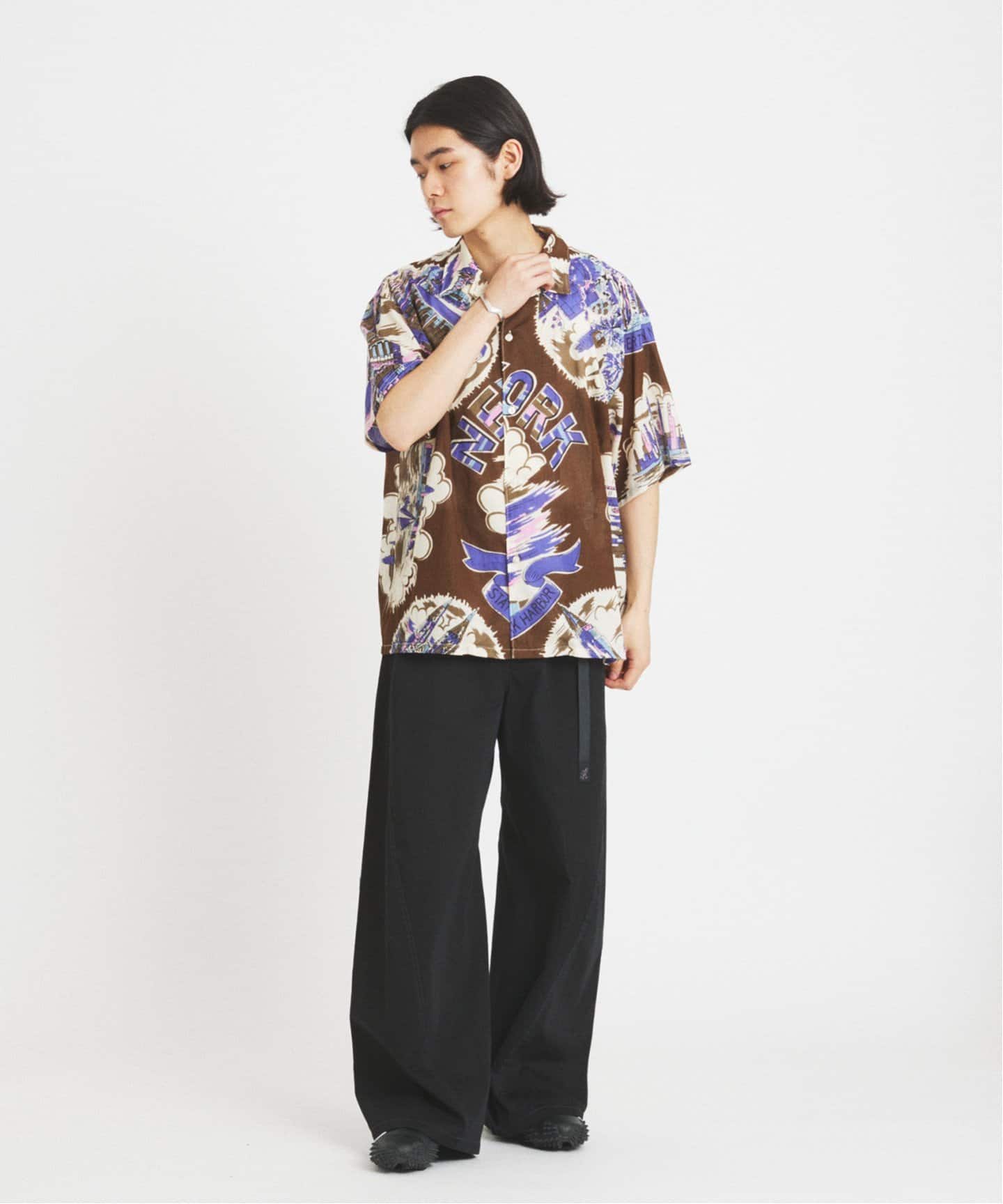 BINDU / ビンドゥー Indian cotton pattern S/S（シャツ／ブラウス